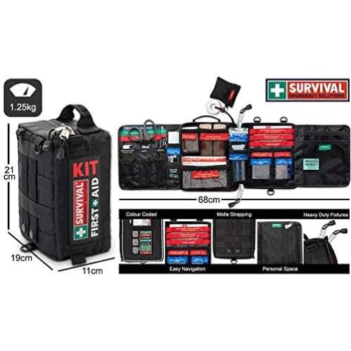 Kit de Primeros Auxilios para Vehículos Survival - 94 Piezas