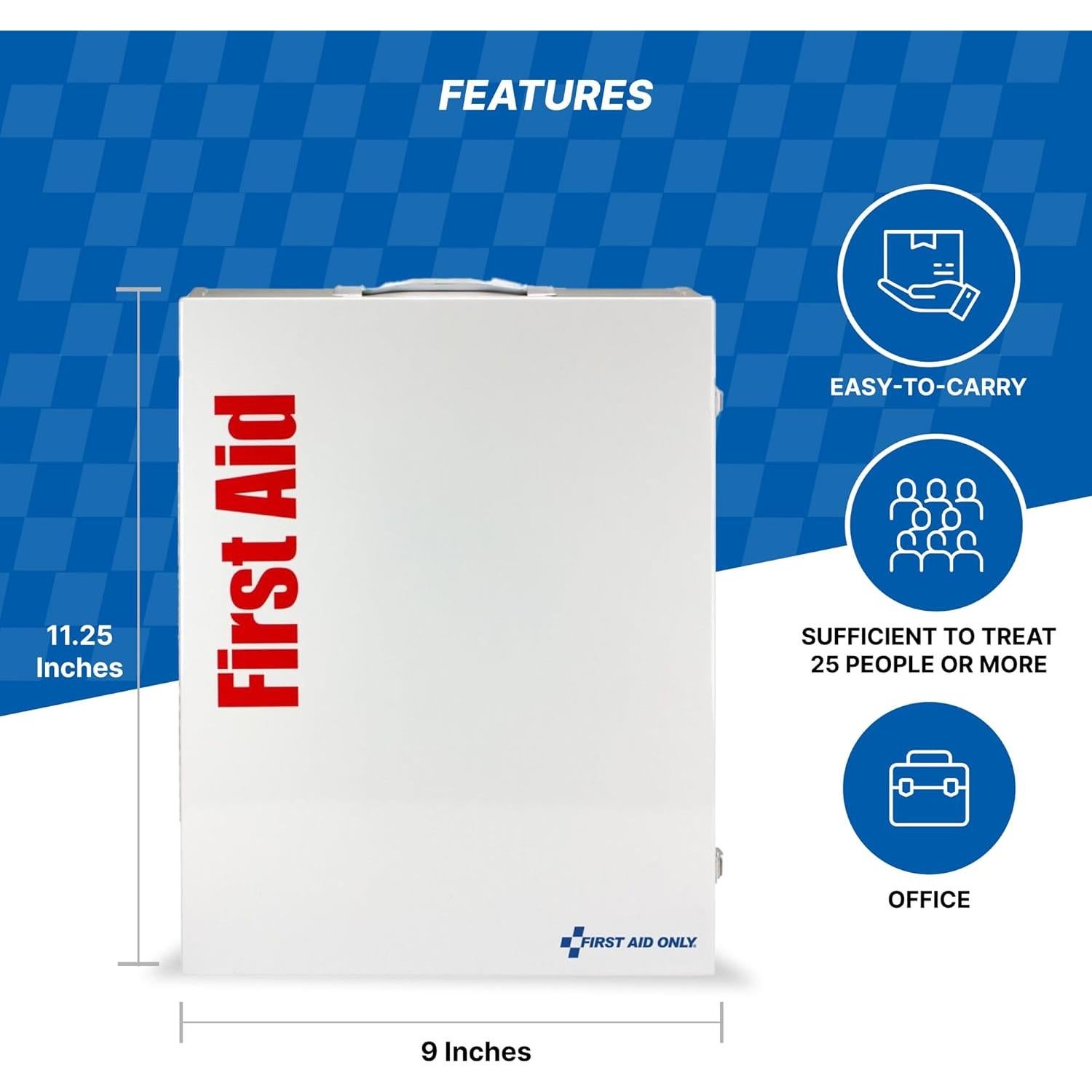 Kit de Primeros Auxilios SmartCompliance First Aid 90658 para 25 Personas