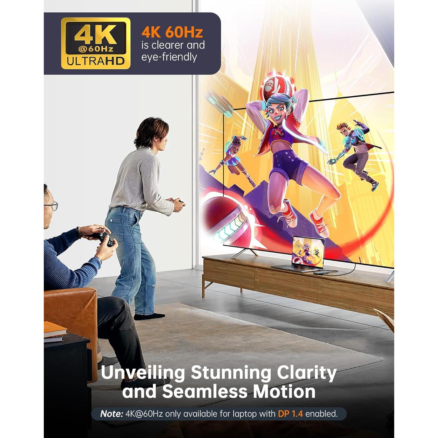 Hub USB C NOVOO 7-en-1 4K HDMI Ethernet 100W PD