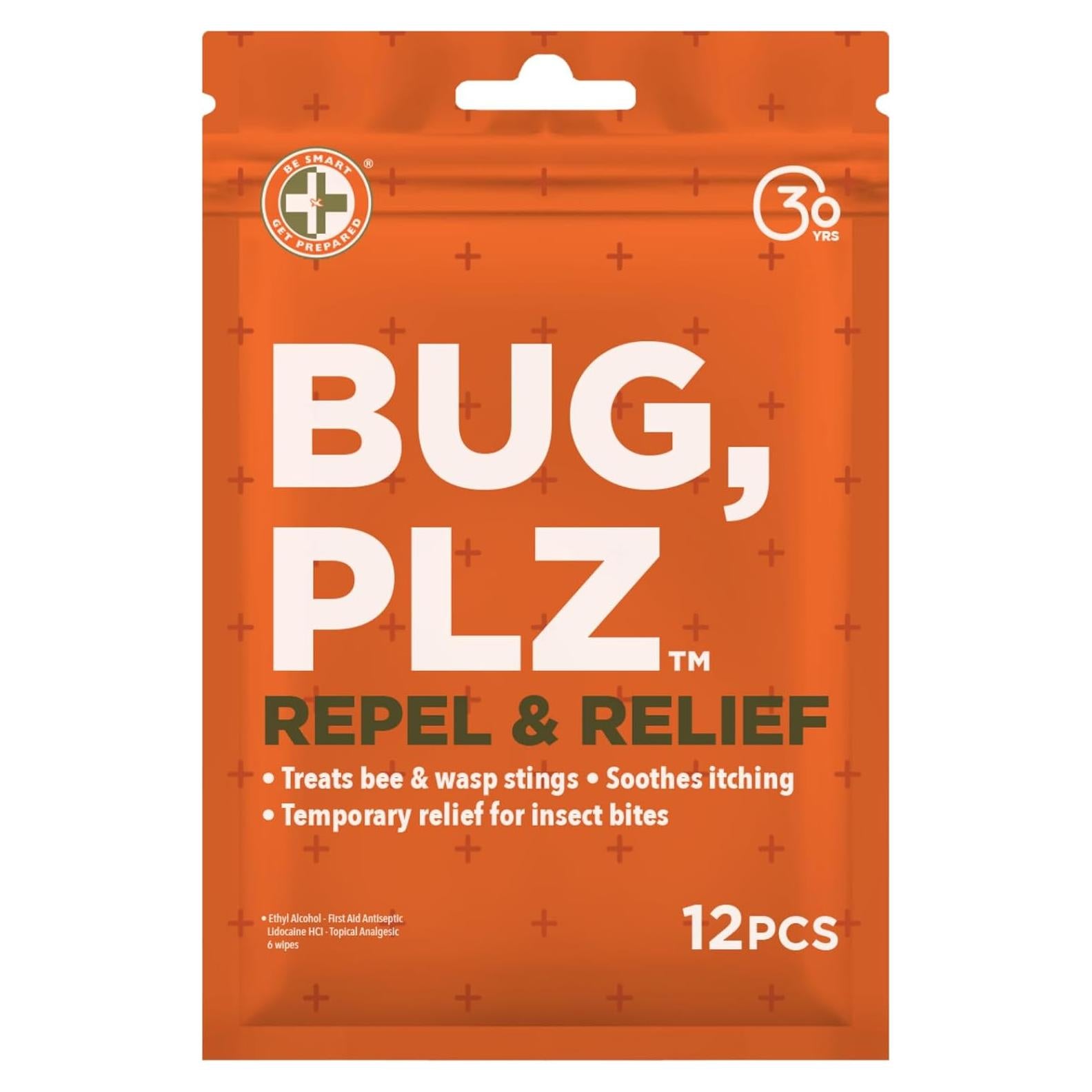 Kit de Repelente y Alivio de Insectos Be Smart - 12 Piezas