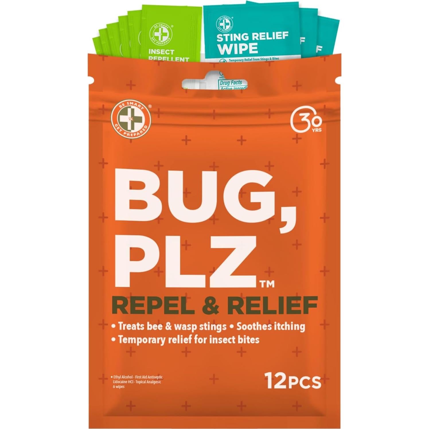 Kit de Repelente y Alivio de Insectos Be Smart - 12 Piezas