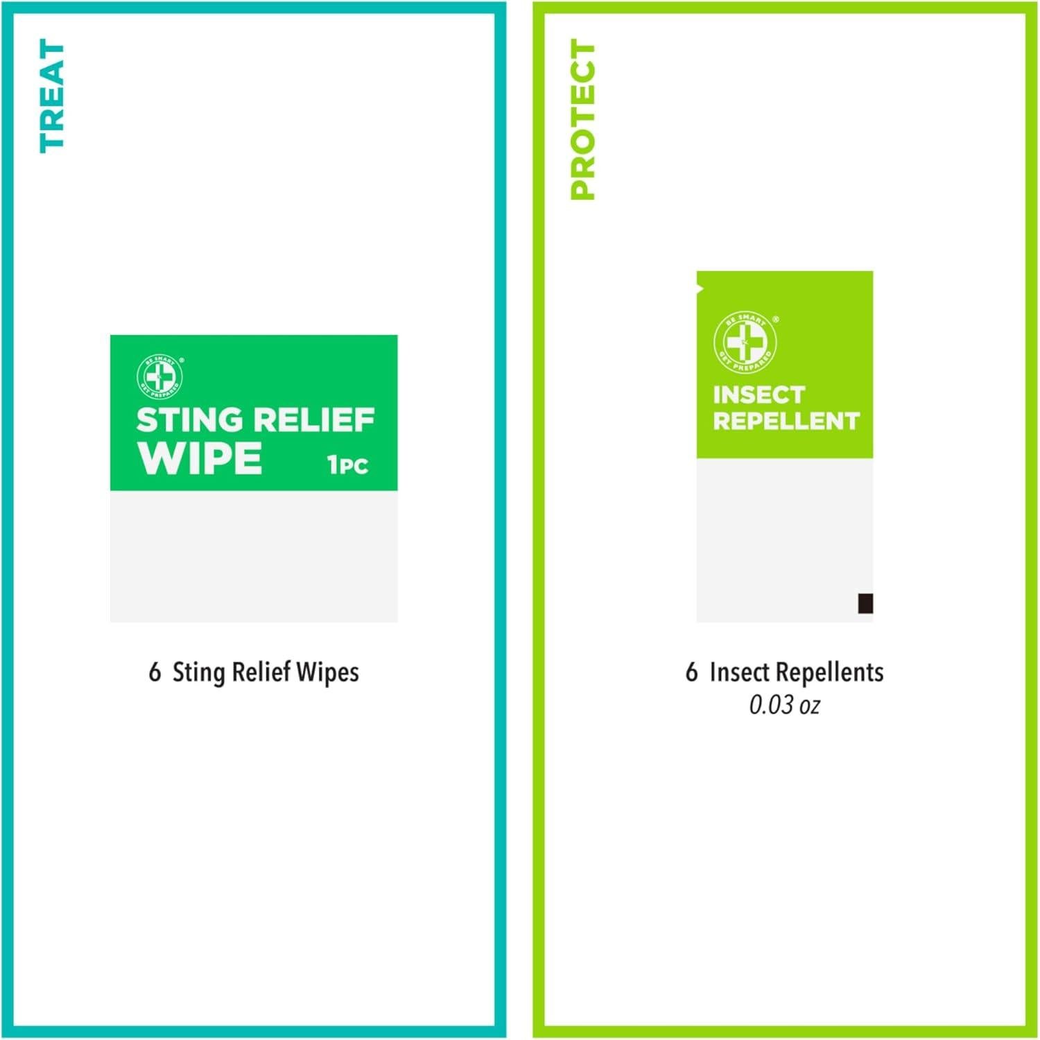 Kit de Repelente y Alivio de Insectos Be Smart - 12 Piezas