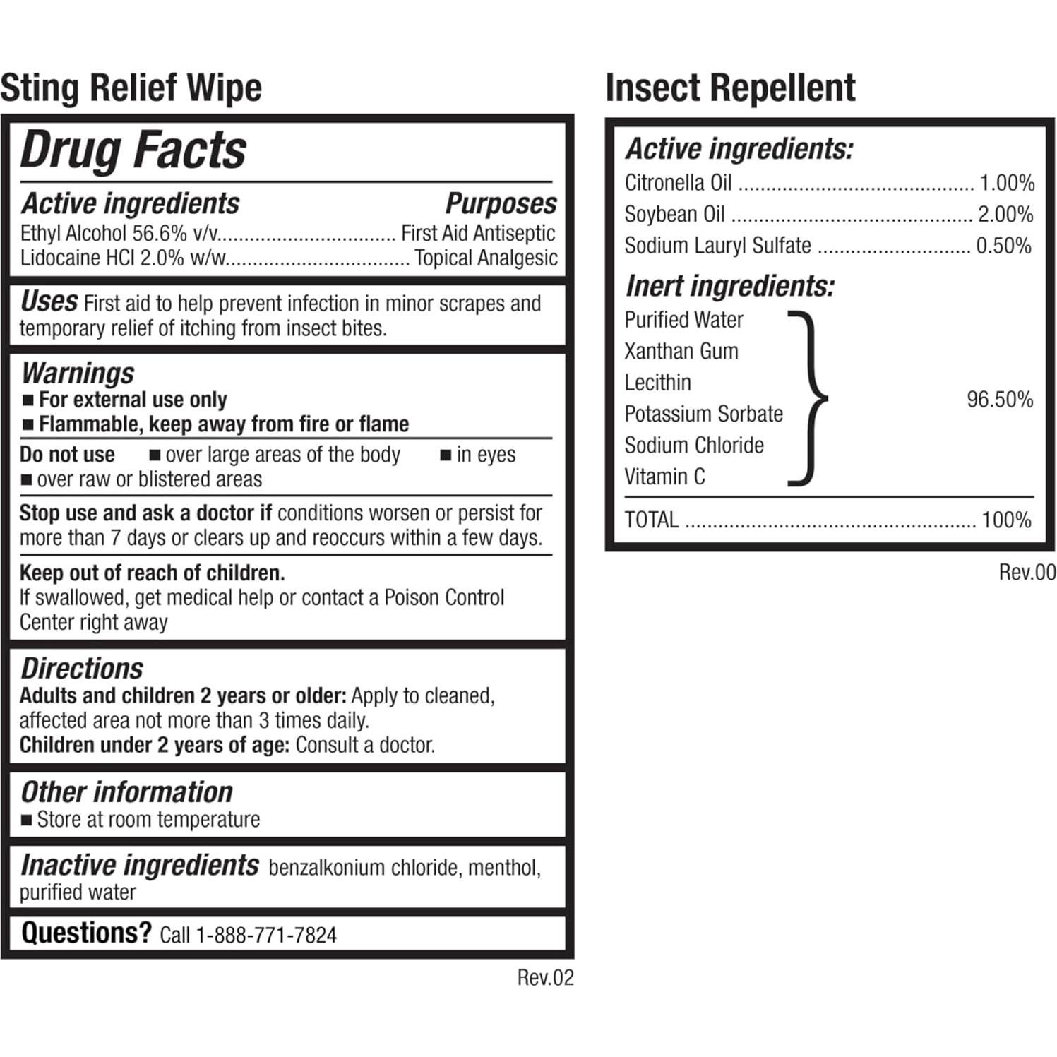 Kit de Repelente y Alivio de Insectos Be Smart - 12 Piezas