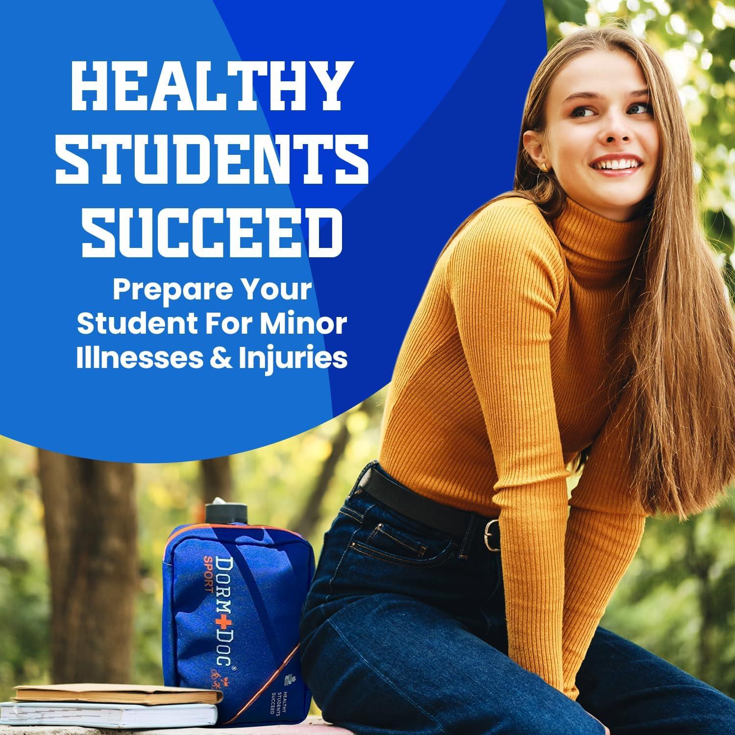 Kit de Primeros Auxilios DormDoc 125 Piezas Compacto para Deportes