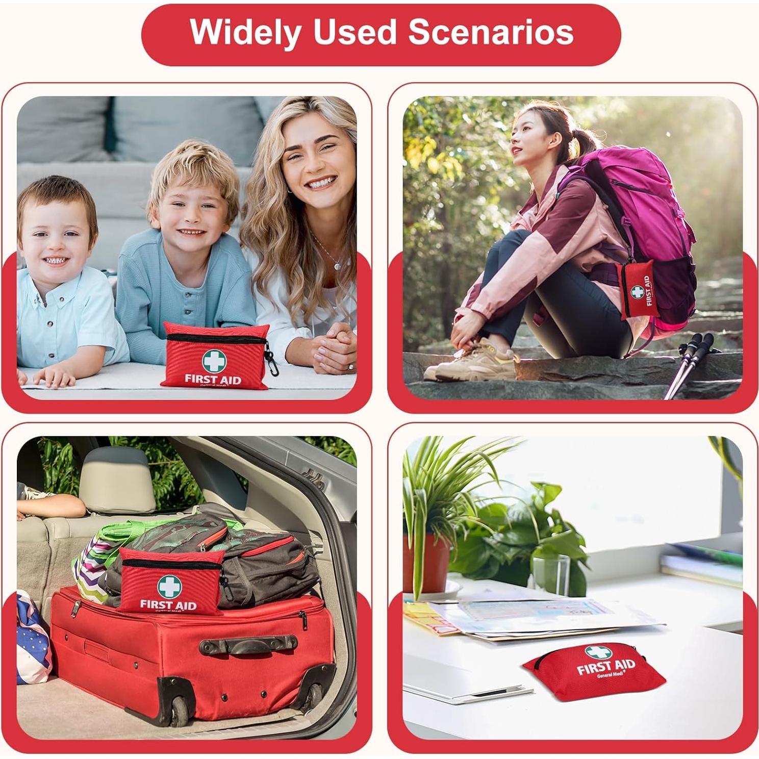 Kit de Primeros Auxilios Mini General Medi 150 Piezas