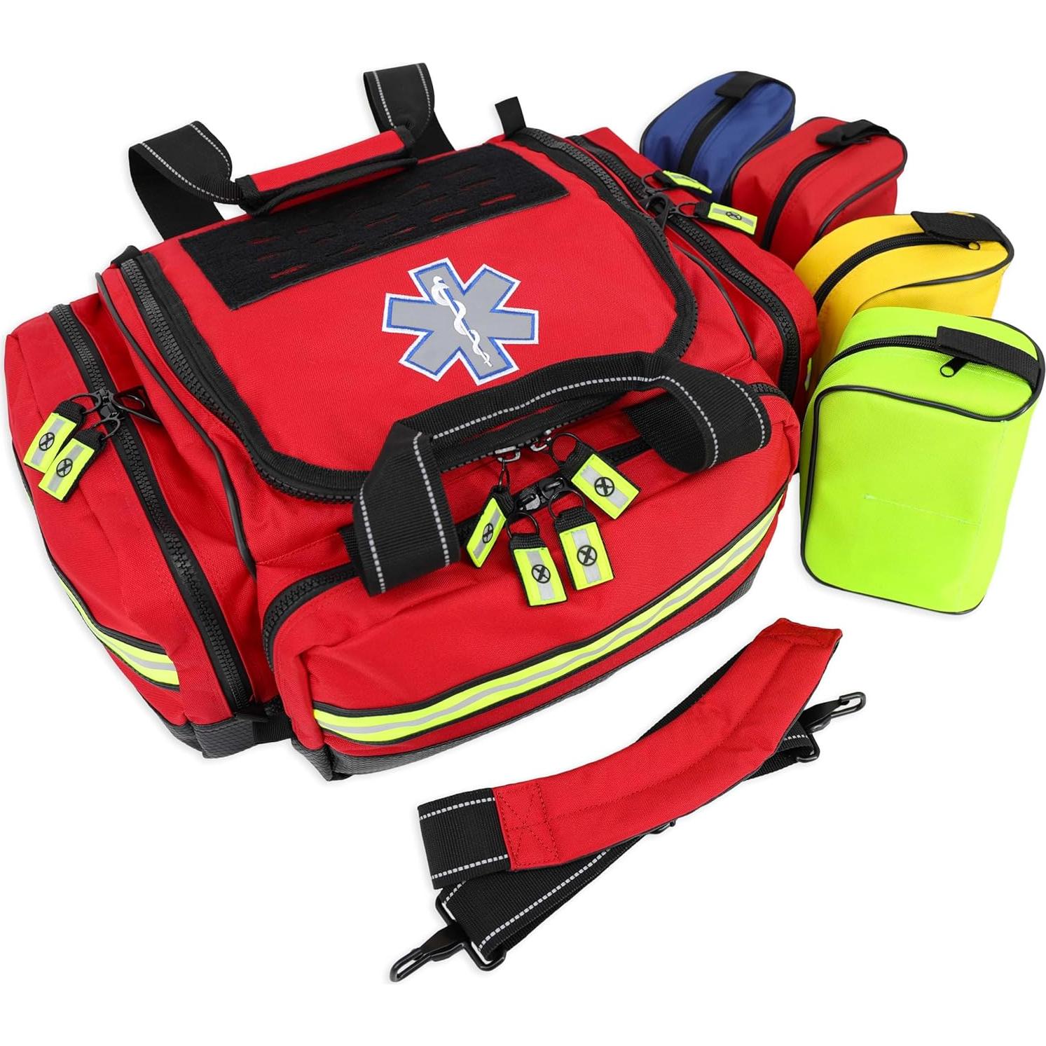 Bolsa Médica Modular de Trauma Lightning X MB35 Roja