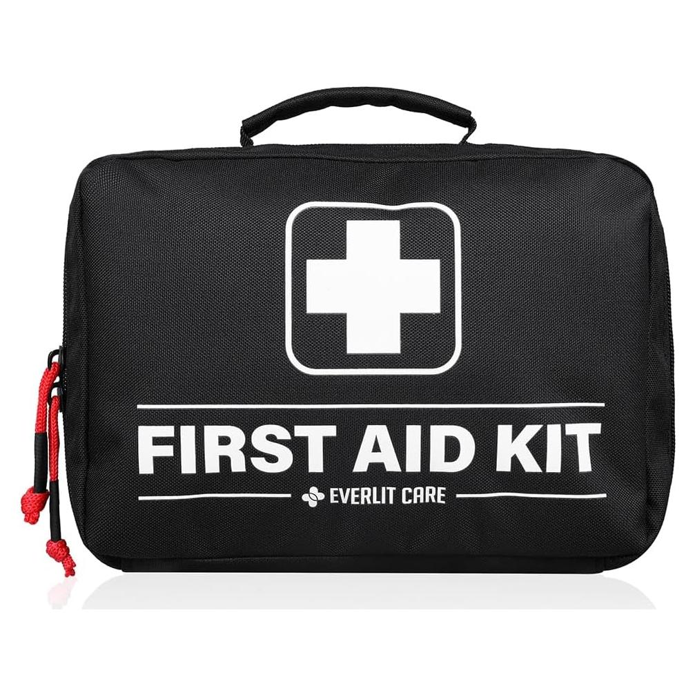 Kit de Primeros Auxilios 380 Piezas EVERLIT CARE - Negro