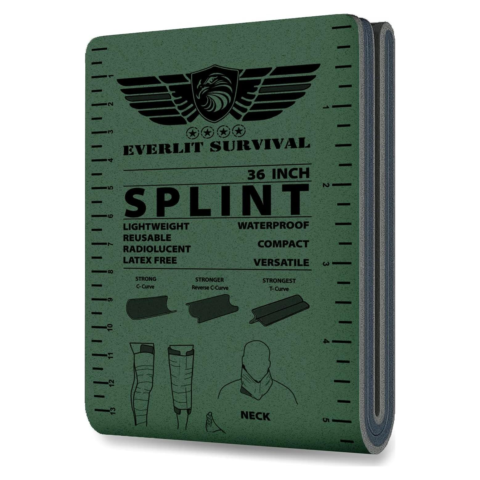 Tabla de Inmovilización EVERLIT 91 cm Reutilizable Impermeable