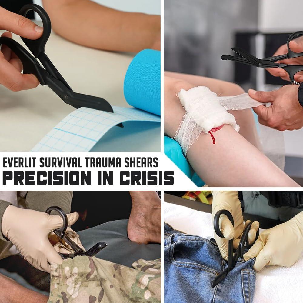 Kit de Trauma EVERLIT con Torniquete CAT Gen-7 y QuikClot