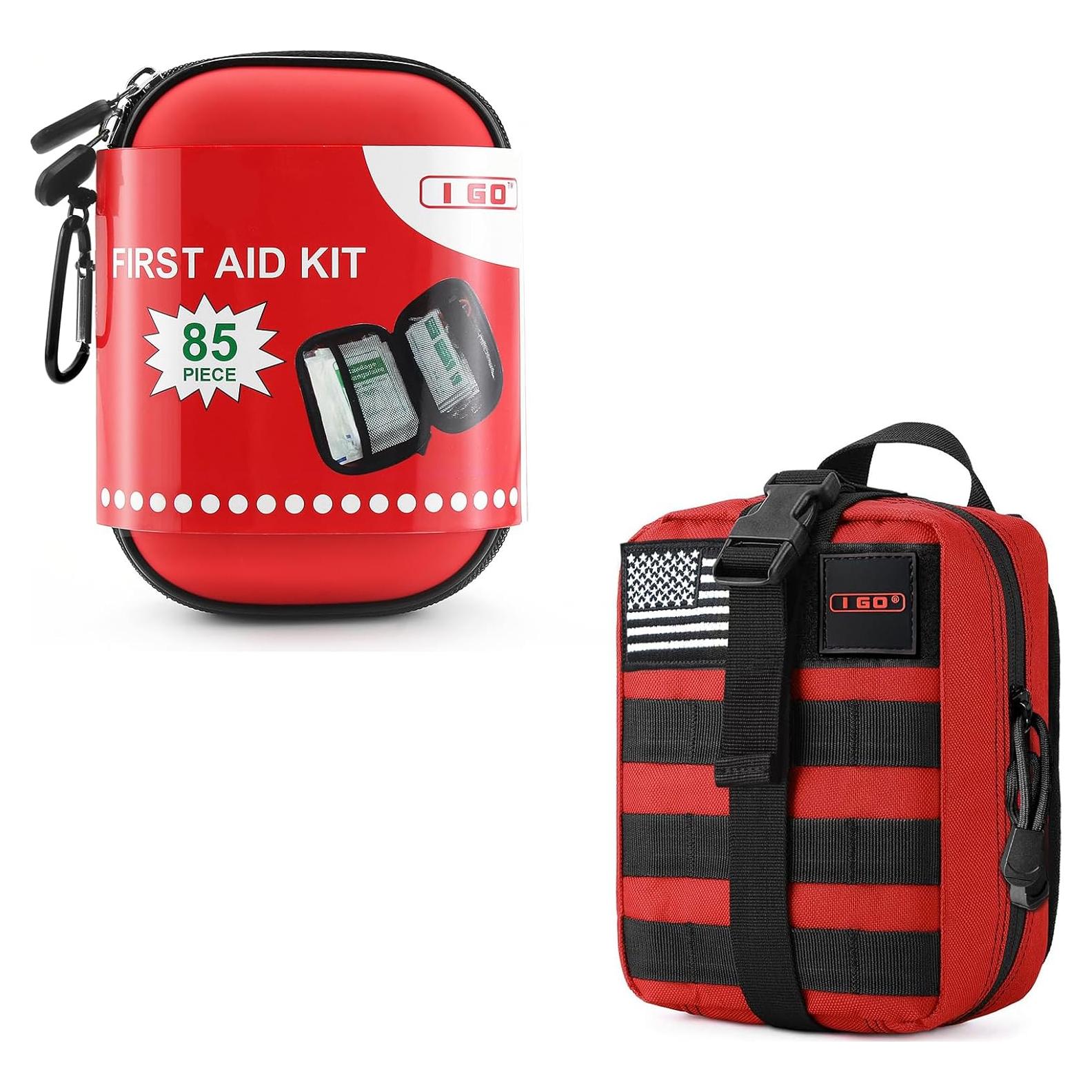 Kit de Primeros Auxilios I GO 336 Piezas para Hogar y Aire Libre