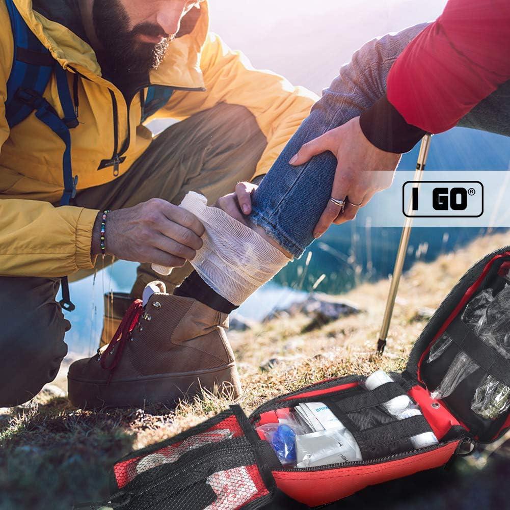 Kit de Primeros Auxilios I GO 336 Piezas para Hogar y Aire Libre