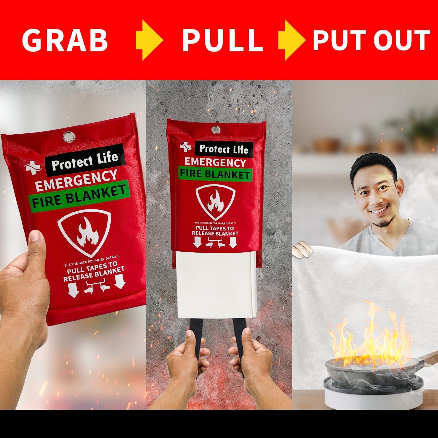 Manta de Emergencia para Incendios Protect Life 101.6x101.6cm