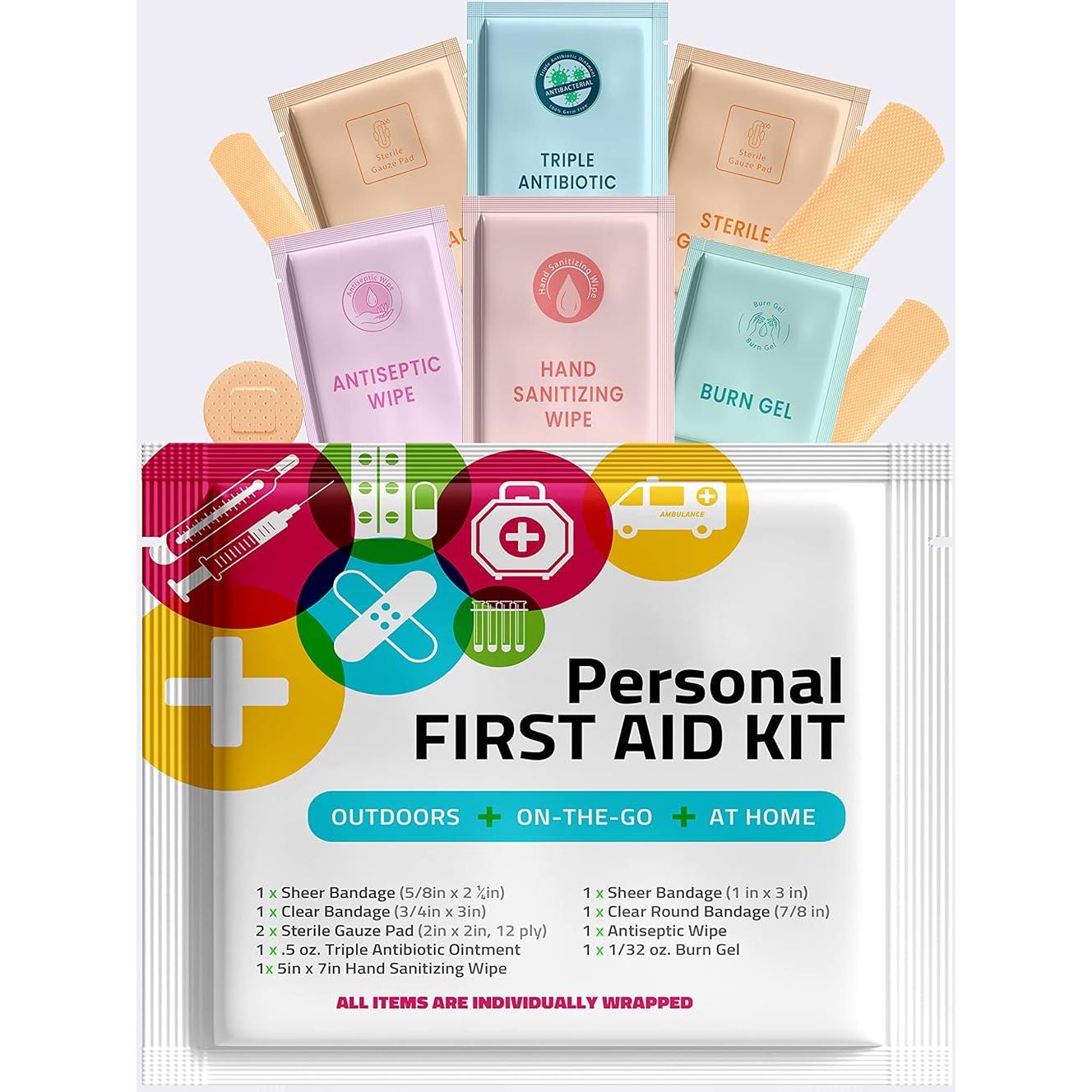 Kit de Primeros Auxilios Personal pH Advantage - 10 Paquetes