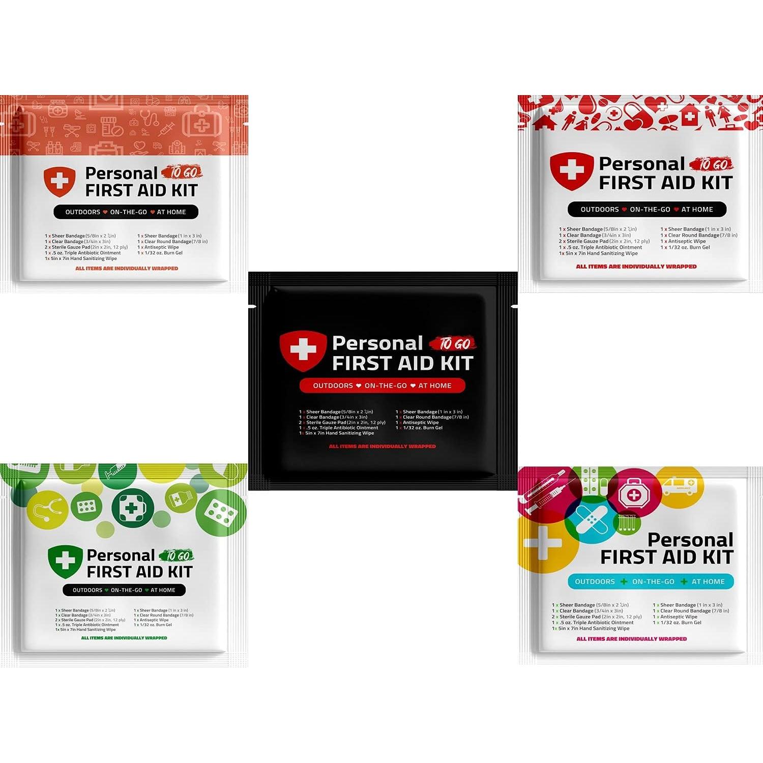 Kit de Primeros Auxilios Personal pH Advantage - 10 Paquetes