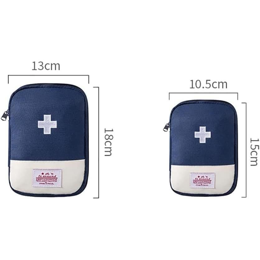 Bolsa de Primeros Auxilios YuanHolumid Rosa Compacta 16x12cm