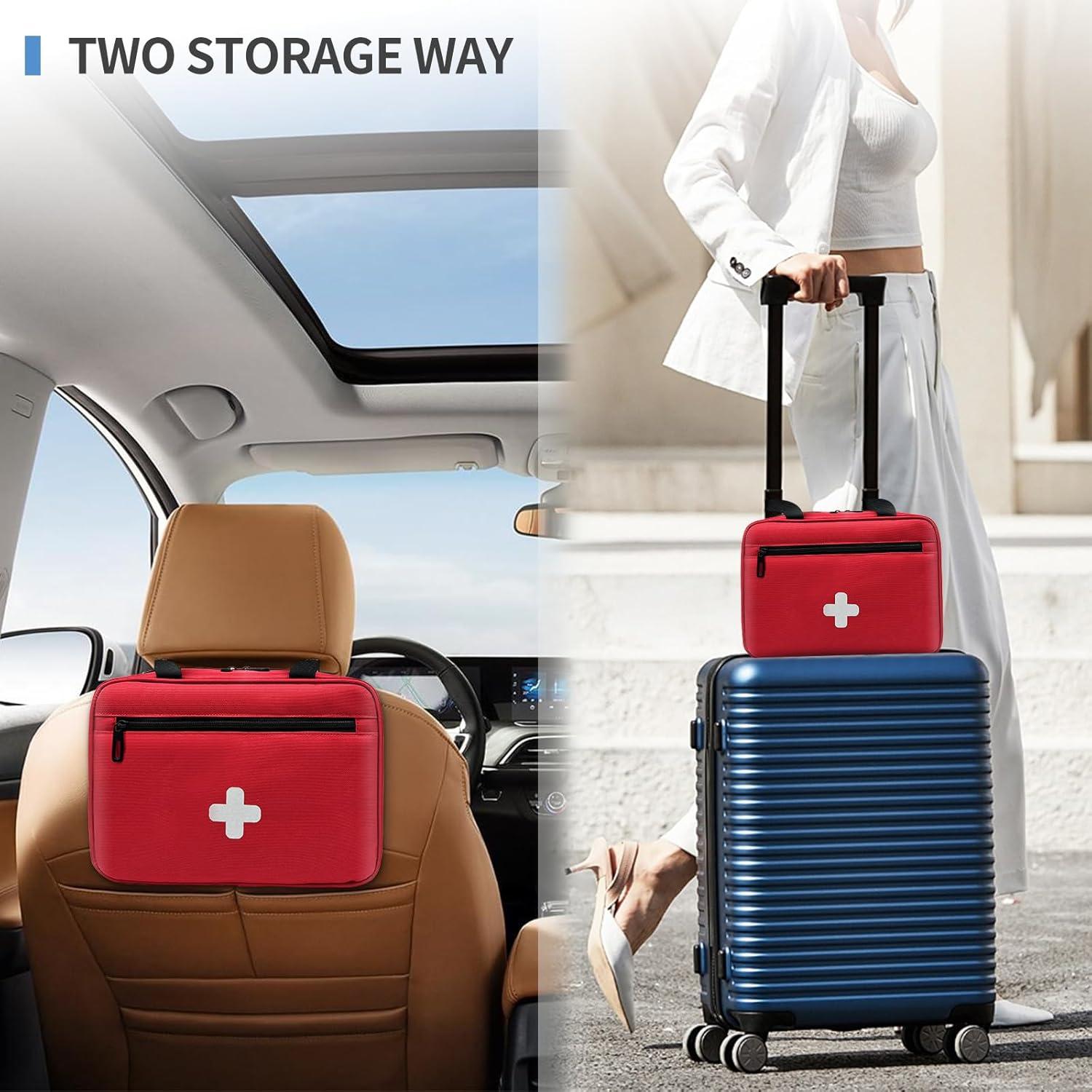 Bolsa de Primeros Auxilios Vacía NYX 29x10x20 cm Roja