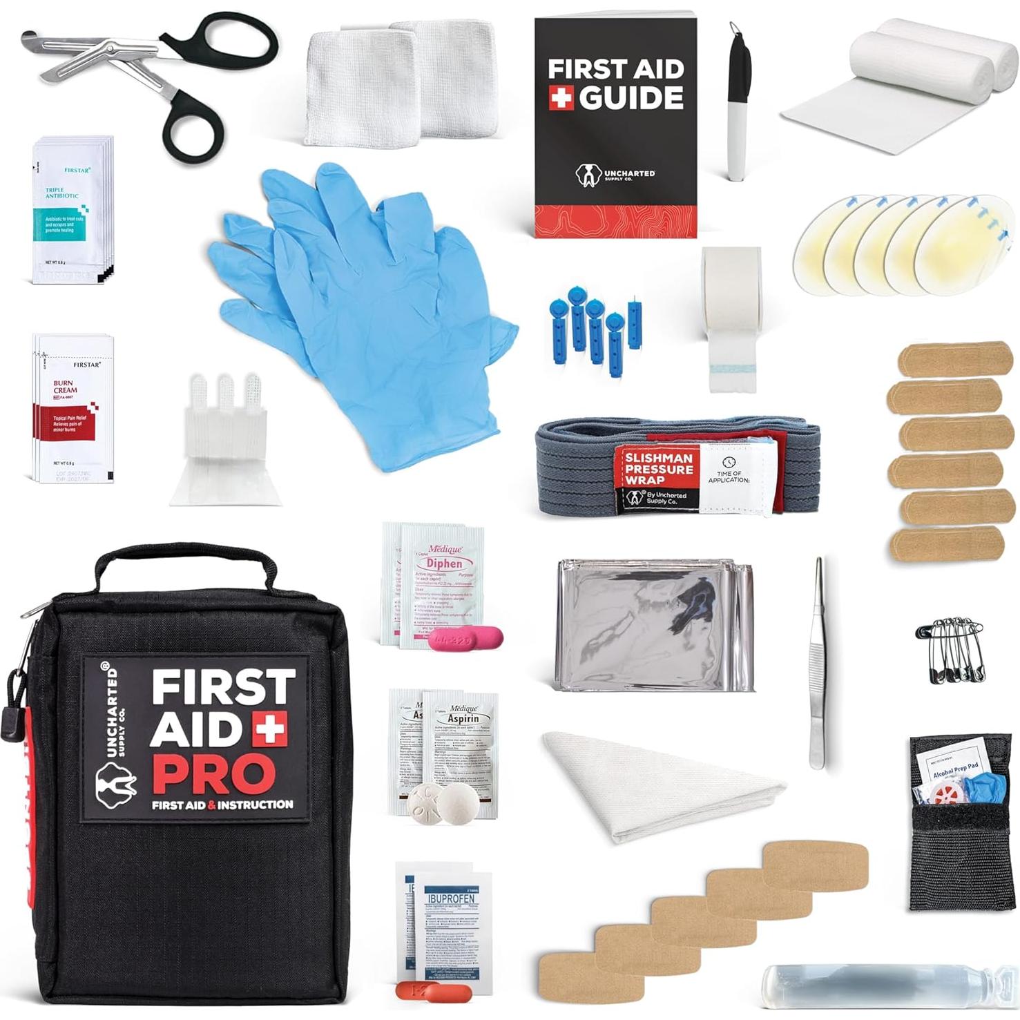 Kit de Primeros Auxilios Pro Uncharted Supply Co. Compacto 0.45kg