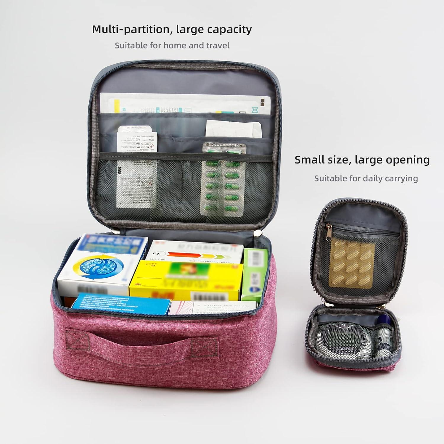 Bolsas de Primeros Auxilios TOPASION - 2 Tamaños, Impermeables