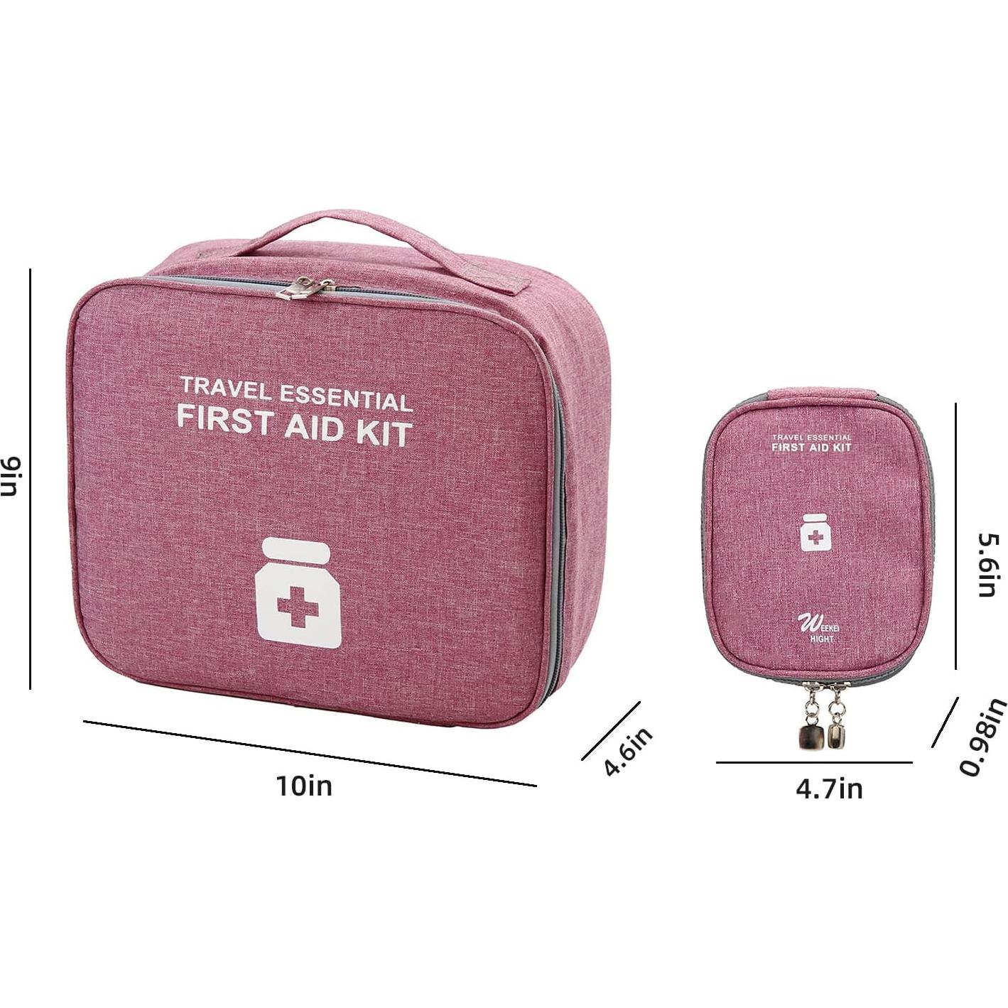 Bolsas de Primeros Auxilios TOPASION - 2 Tamaños, Impermeables