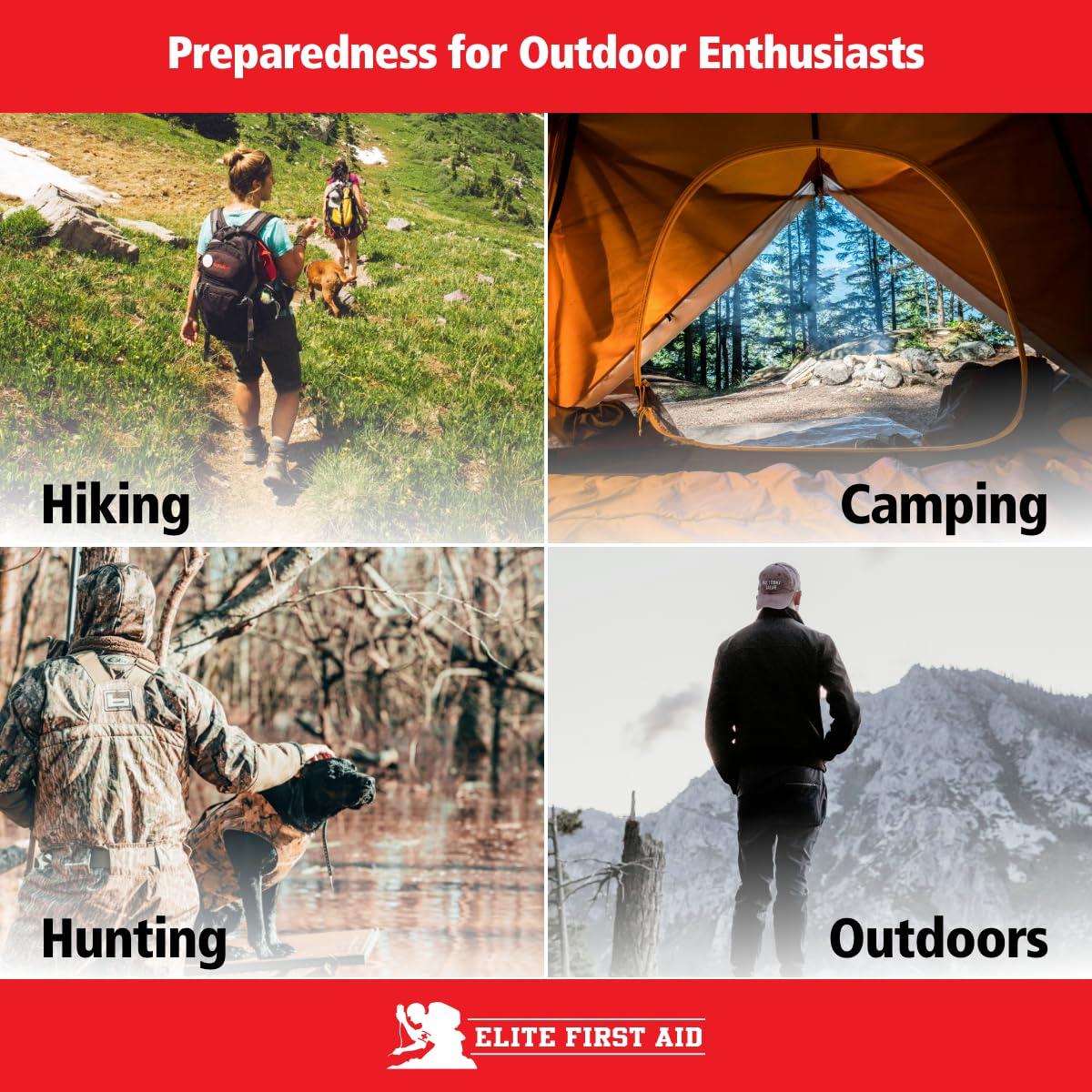 Kit de Primeros Auxilios Táctico Elite First Aid 186 Piezas