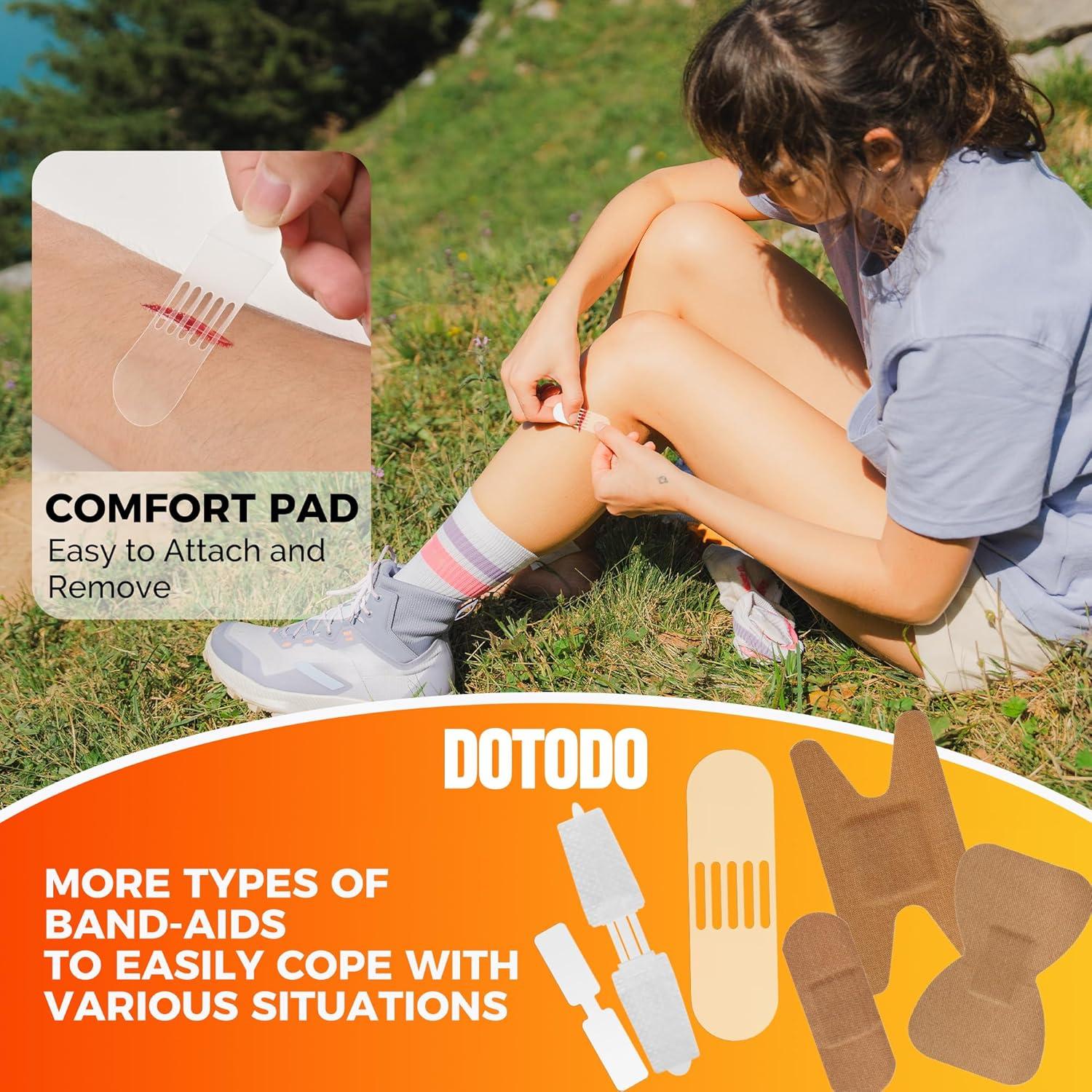 Kit de Primeros Auxilios Dotodo 125 PCS Naranja para Emergencias