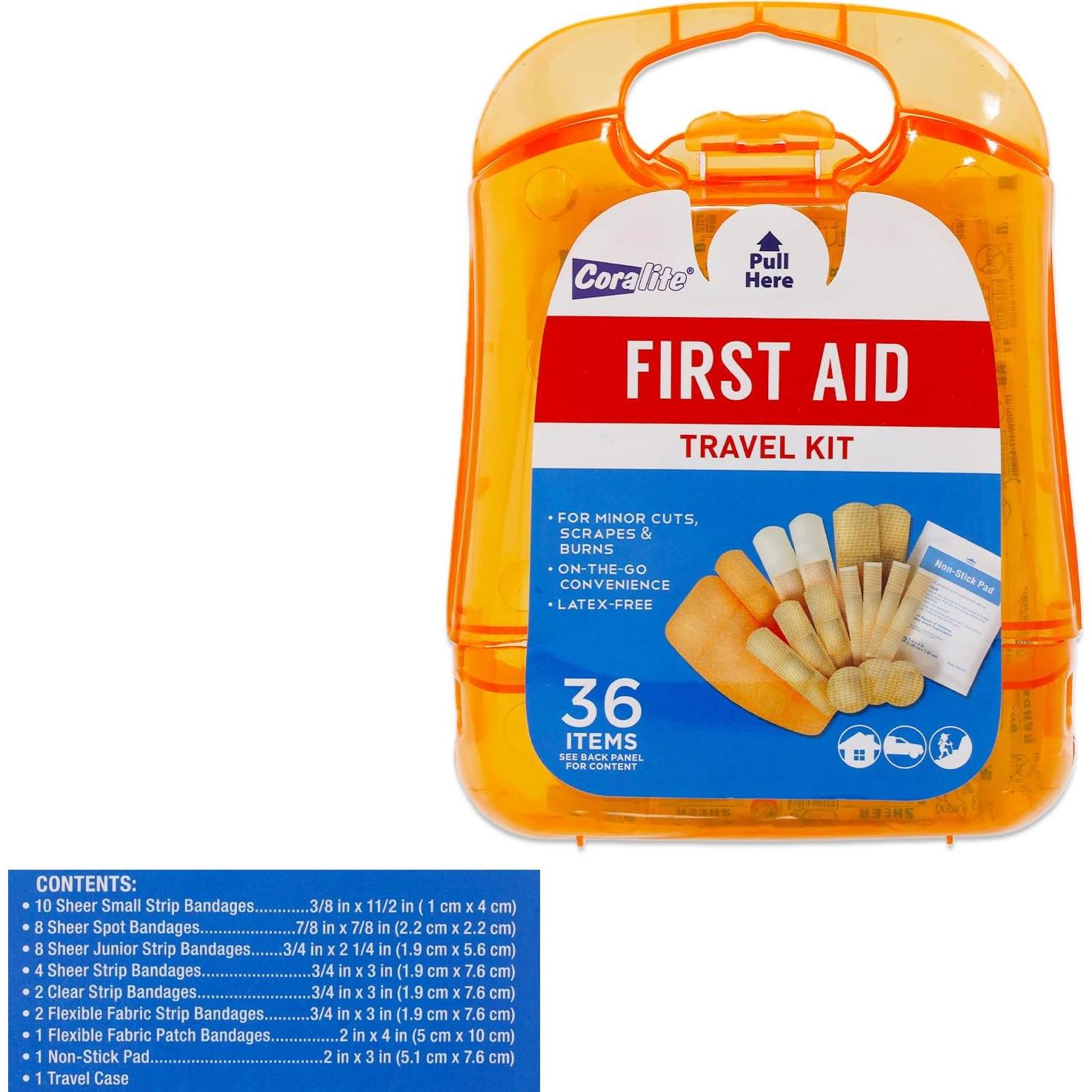 Kit de Primeros Auxilios Mini al por Mayor - 12 Unidades Viaje