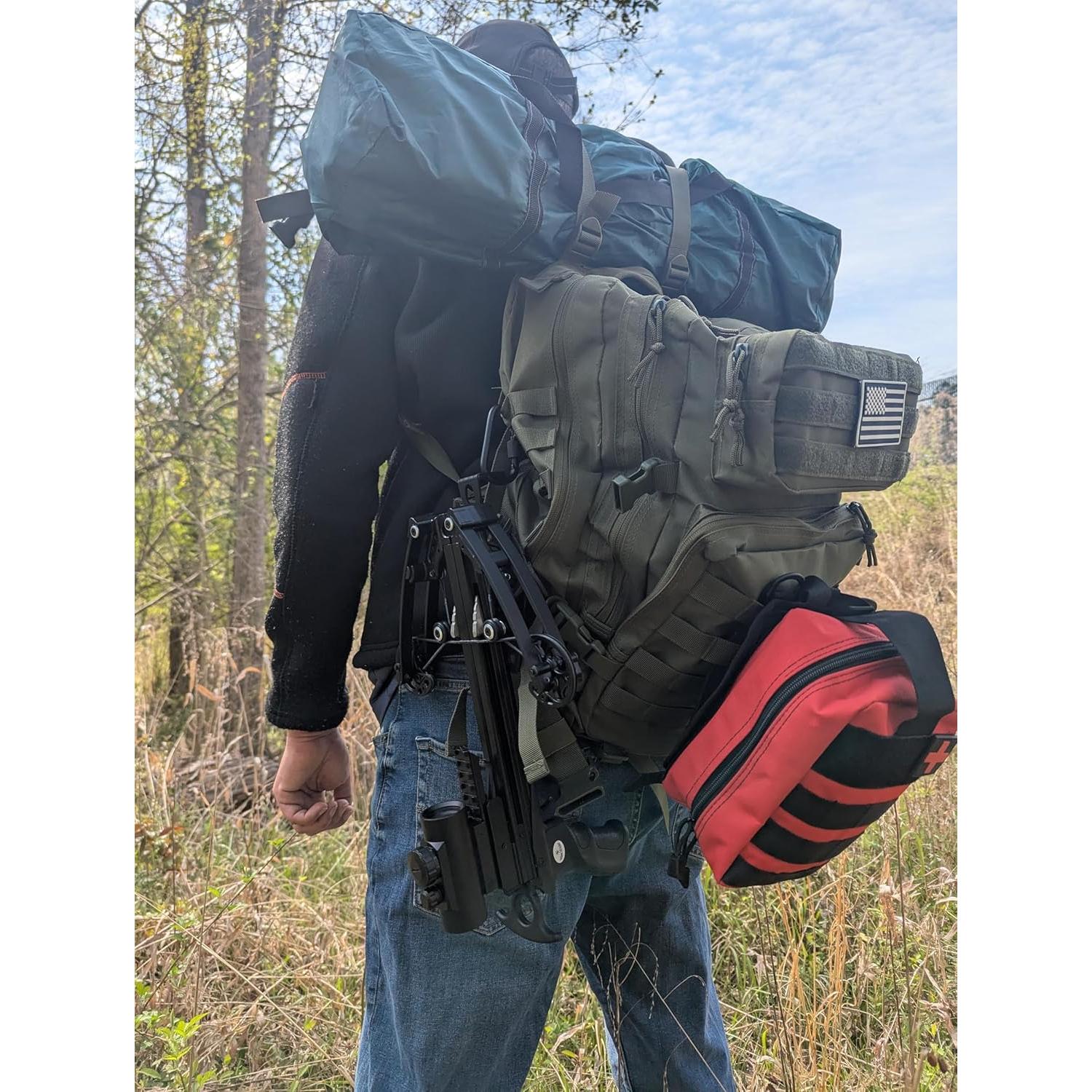 Kit de Primeros Auxilios WT Outdoors - Bolsa Táctica Compacta 20x17cm