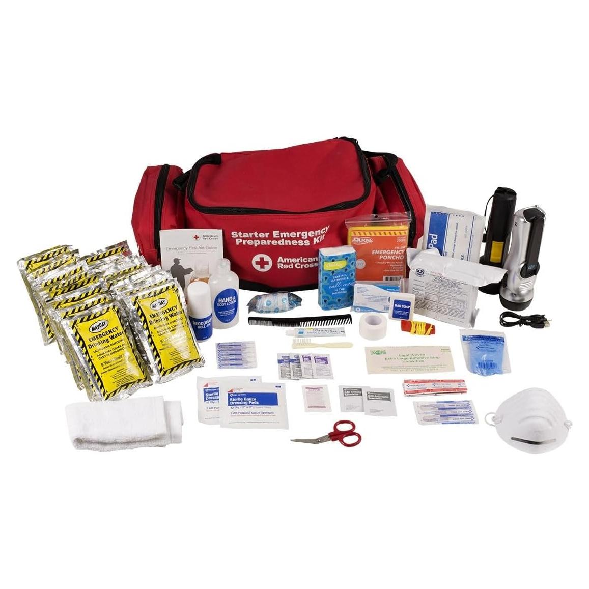 Kit de Emergencia 12 Horas Cruz Roja Americana 1 Persona