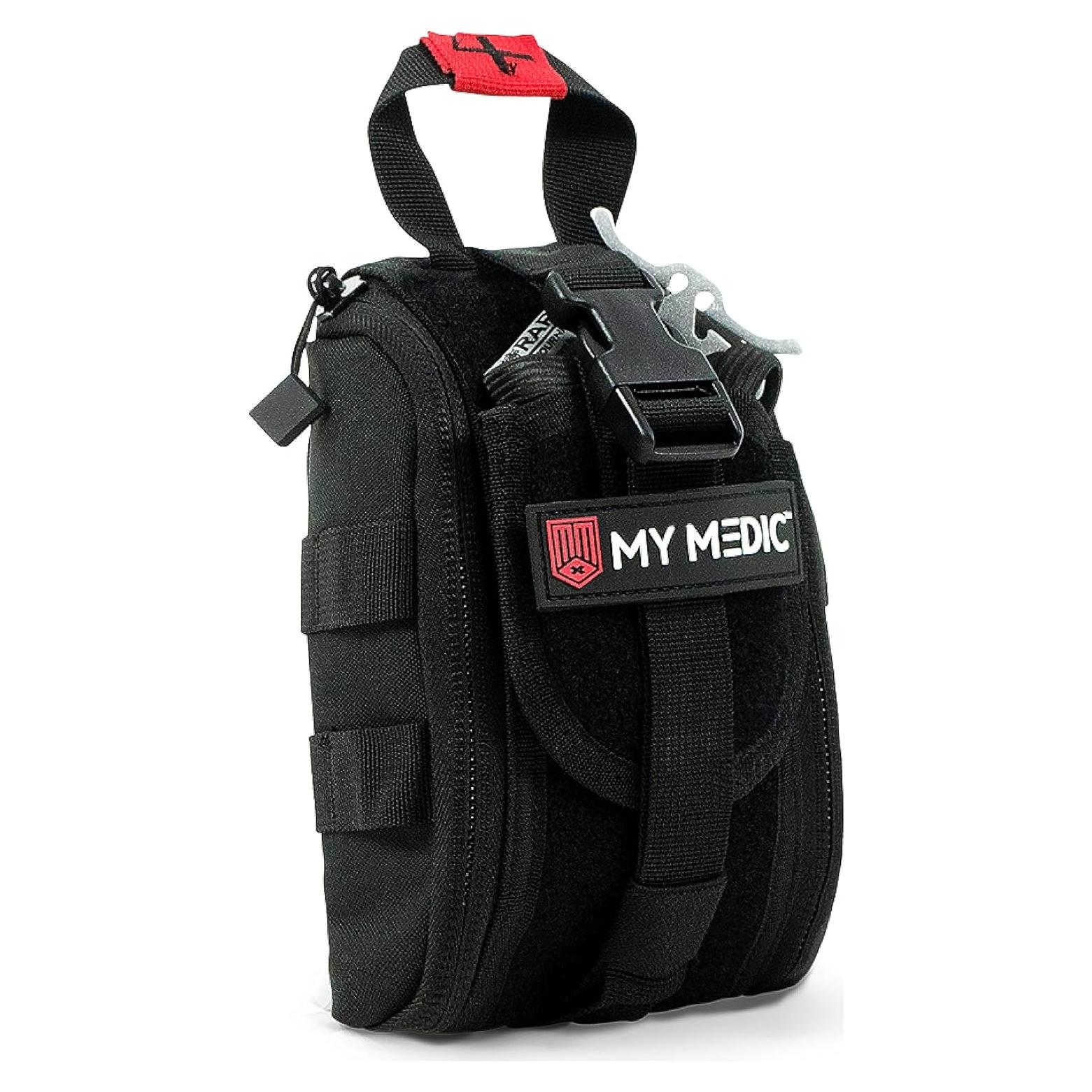 Kit de Primeros Auxilios Mi Medic TFAK - 35 Elementos - Negro