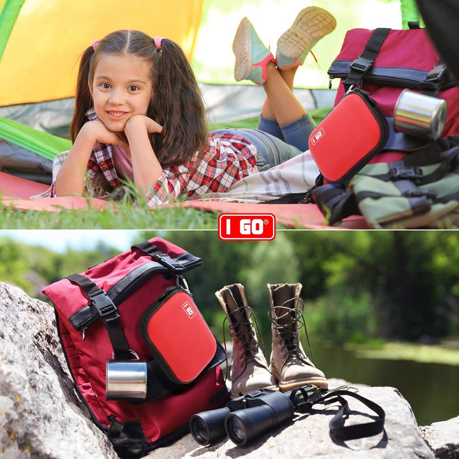 Kit de Primeros Auxilios I GO 336 Piezas para Hogar y Aire Libre