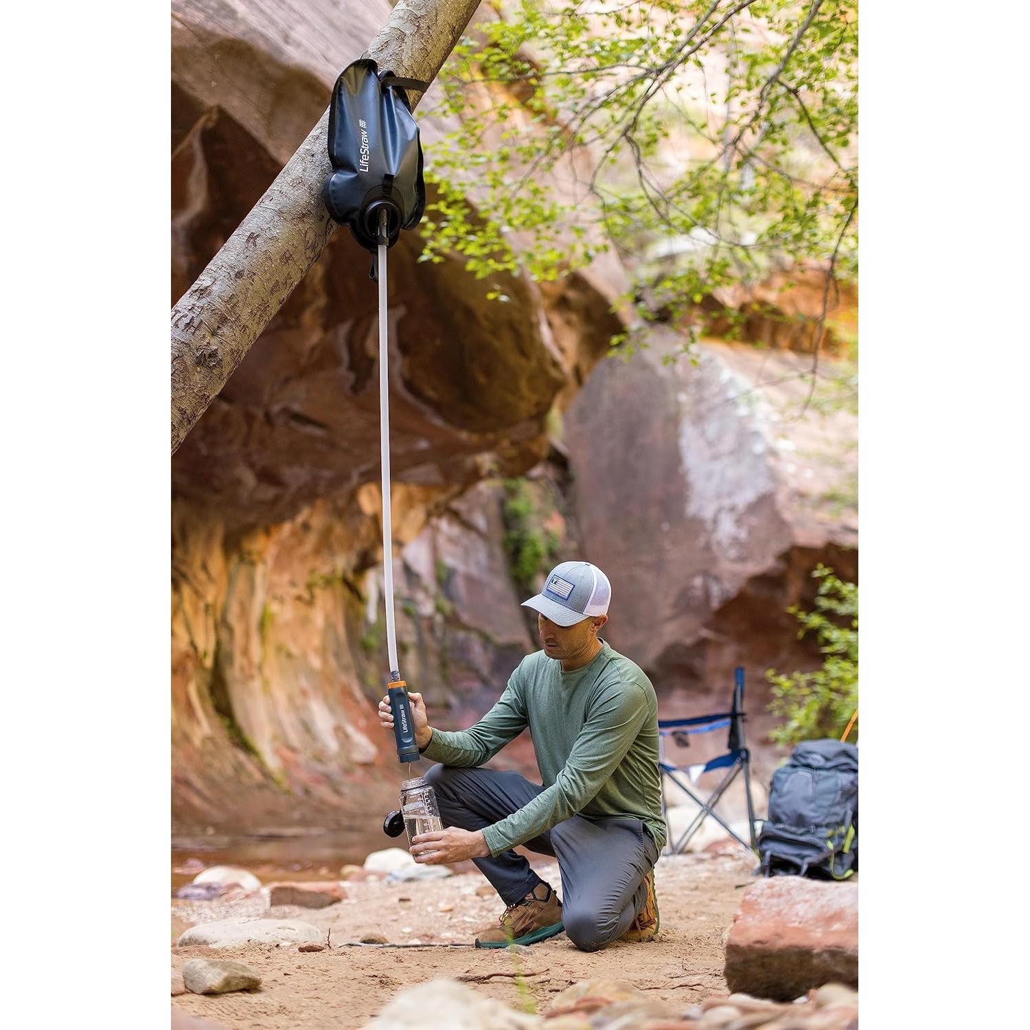 Purificador de Agua LifeStraw Peak Series 8L - 30L/h, 18000L