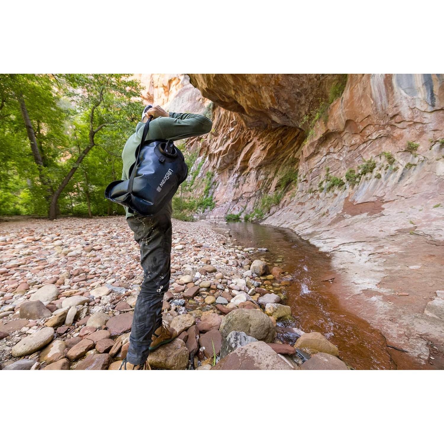 Purificador de Agua LifeStraw Peak Series 8L - 30L/h, 18000L