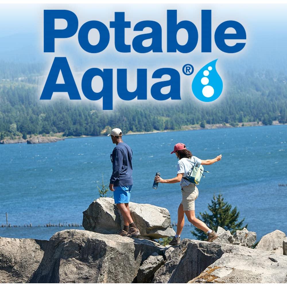 Tabletas Purificadoras Potable Aqua + Filtro Sawyer MINI 30 Unidades