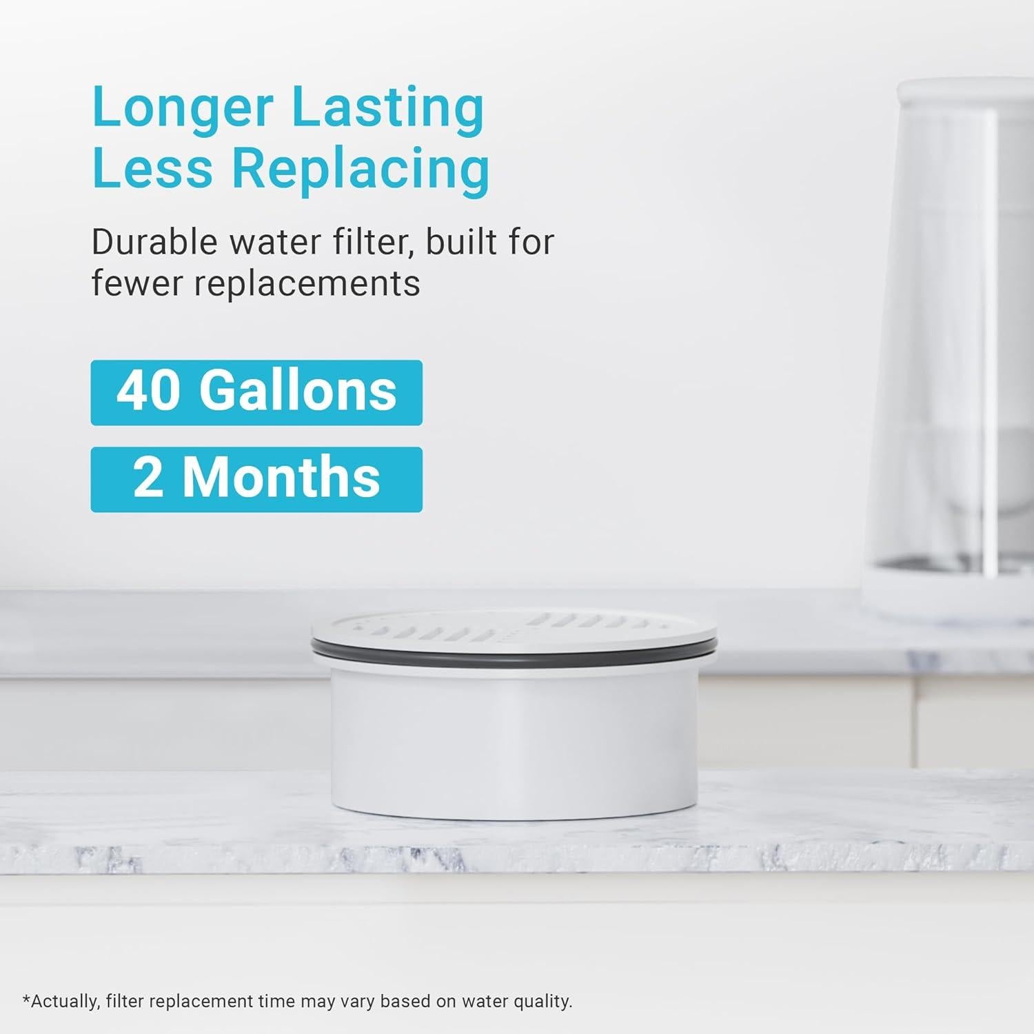 Filtro de Agua AQUA CREST para Jarras y Dispensadores LifeStraw