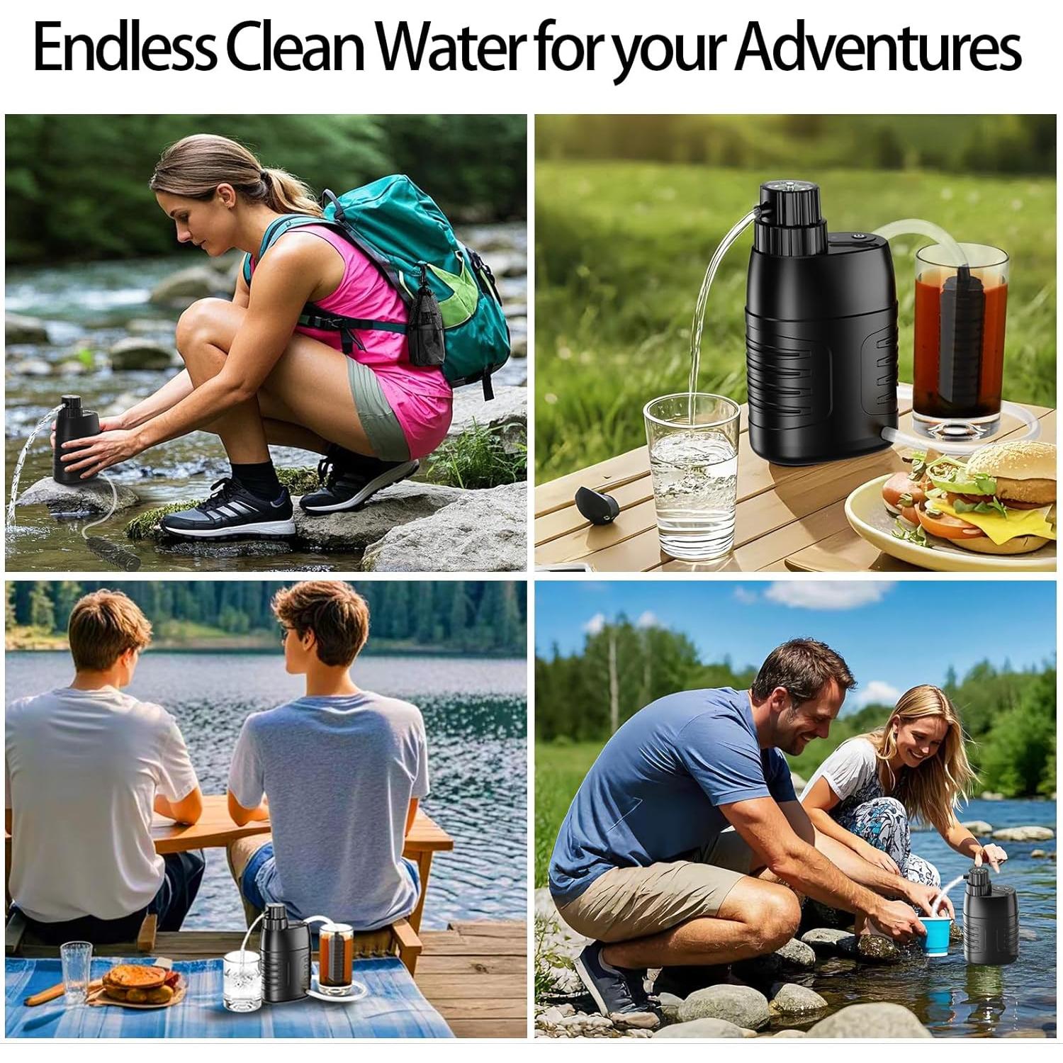 Purificador de Agua Eléctrico YOTAN 6 Etapas 0.01 Micrones