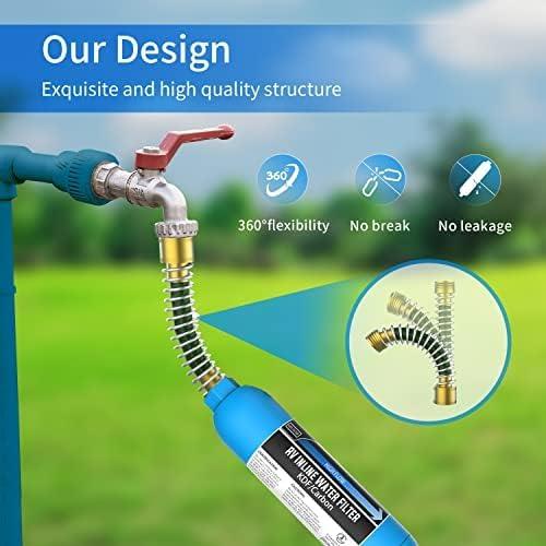 Filtro de Agua Inline Lifefilter RV 4 Unidades, Certificado NSF