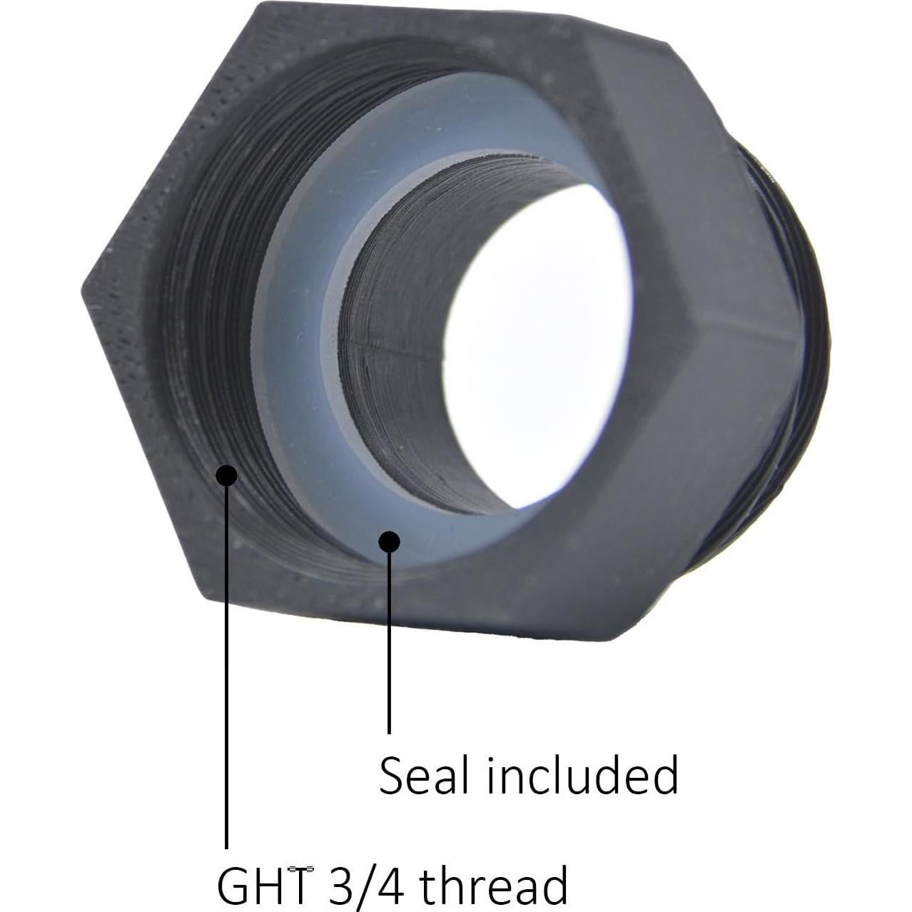 Adaptador de Filtro de Agua Lynora GHT 3/4 a 28mm con Sello