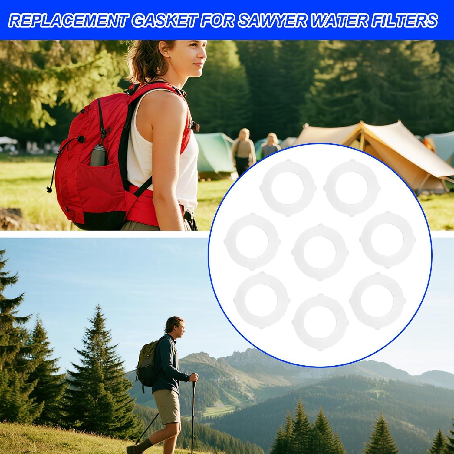 8 Sellos de Junta de Reemplazo Tinoaly para Filtros de Agua 24mm