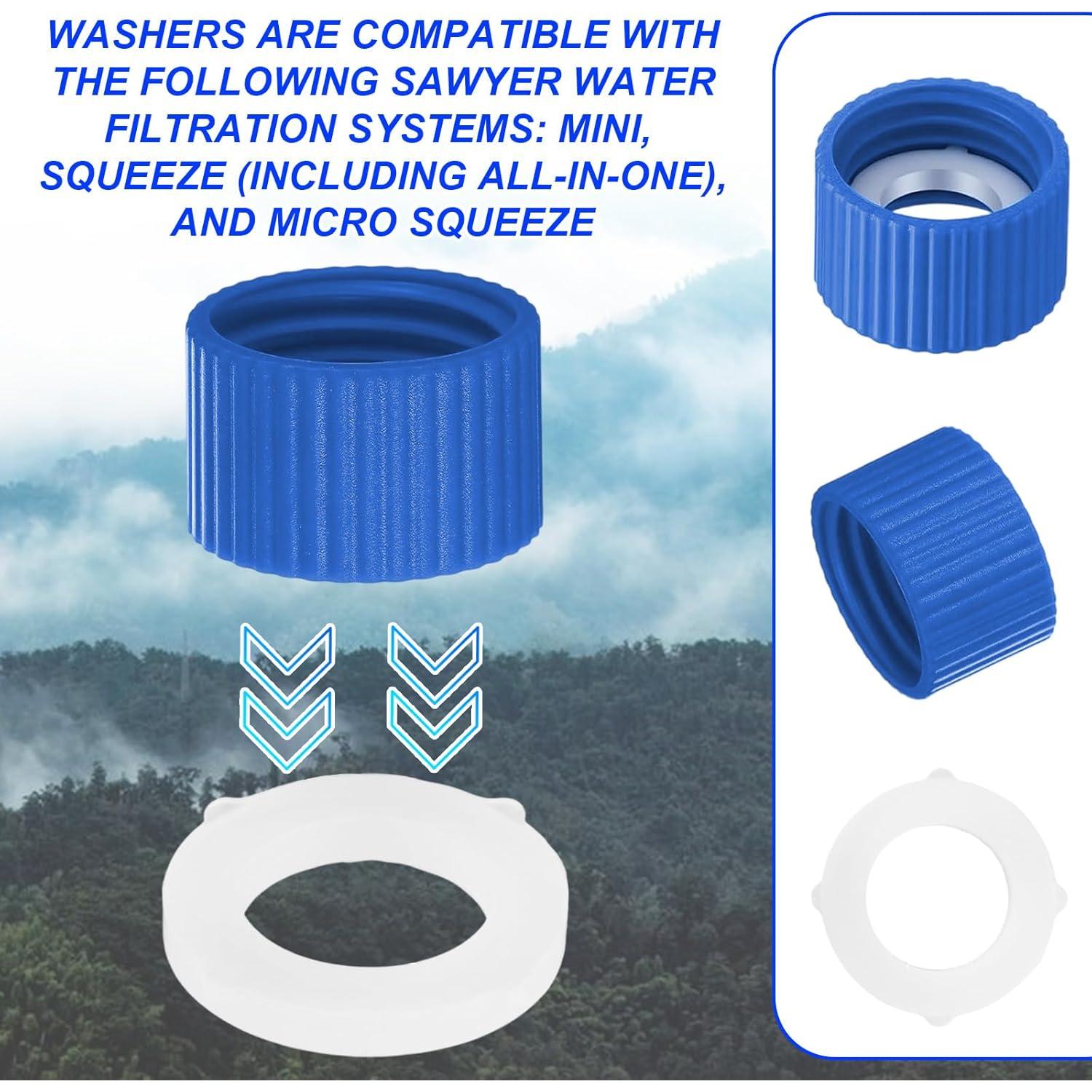 8 Sellos de Junta de Reemplazo Tinoaly para Filtros de Agua 24mm