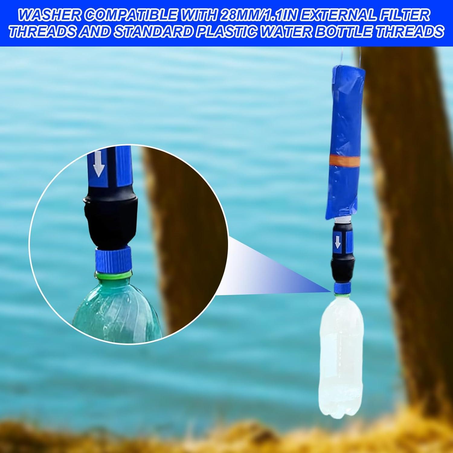 8 Sellos de Junta de Reemplazo Tinoaly para Filtros de Agua 24mm