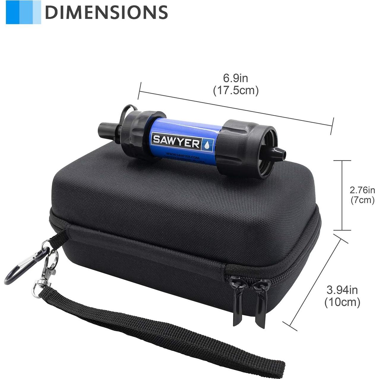 Funda de Filtro de Agua ProCase EVA para Sawyer Mini - Negra