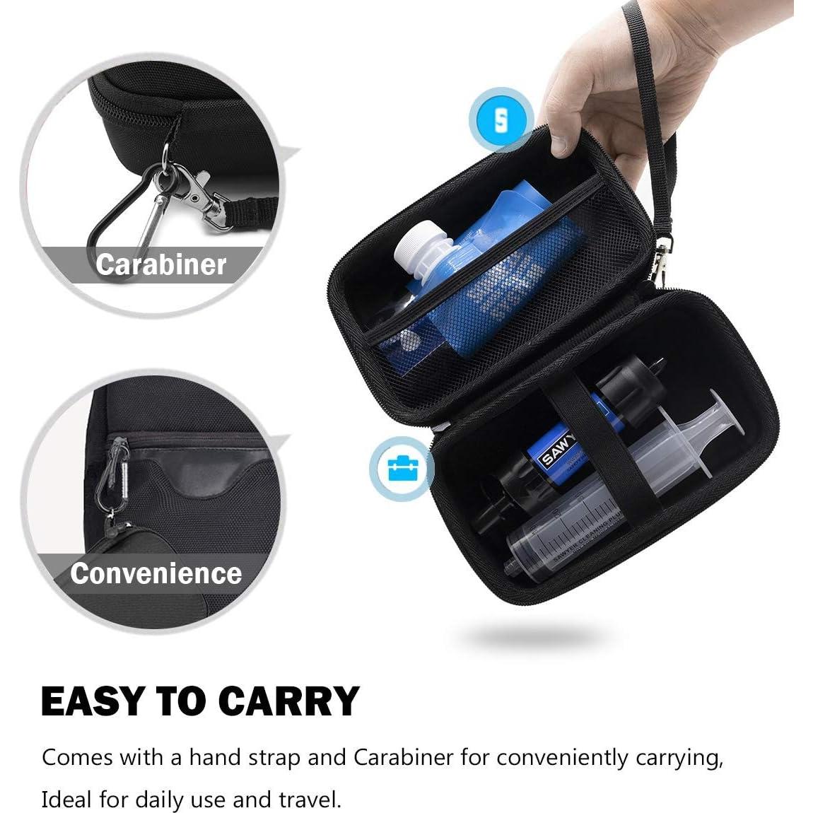 Funda de Filtro de Agua ProCase EVA para Sawyer Mini - Negra