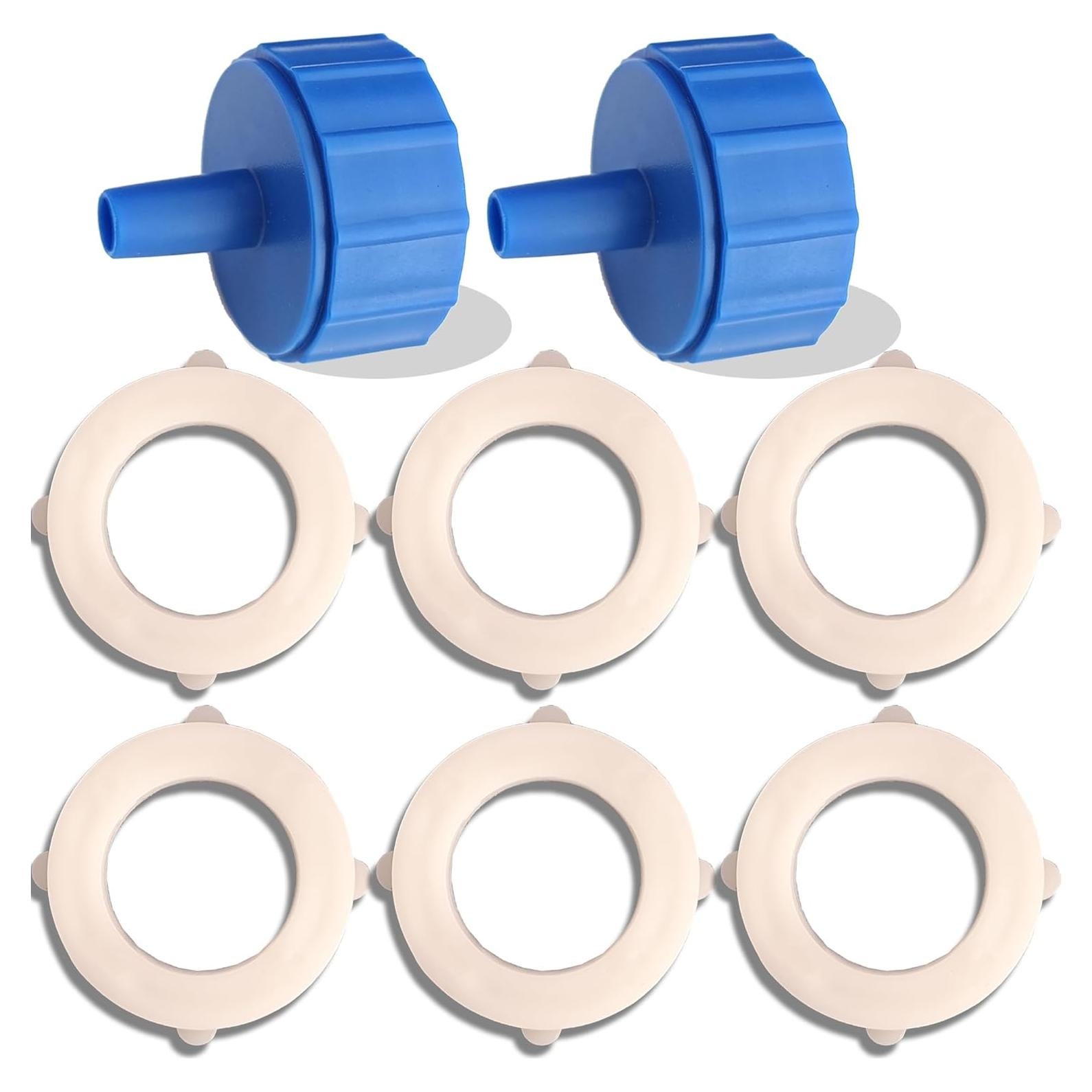 Paquete de 6 Juntas y 2 Adaptadores LeoTube para Filtro Sawyer