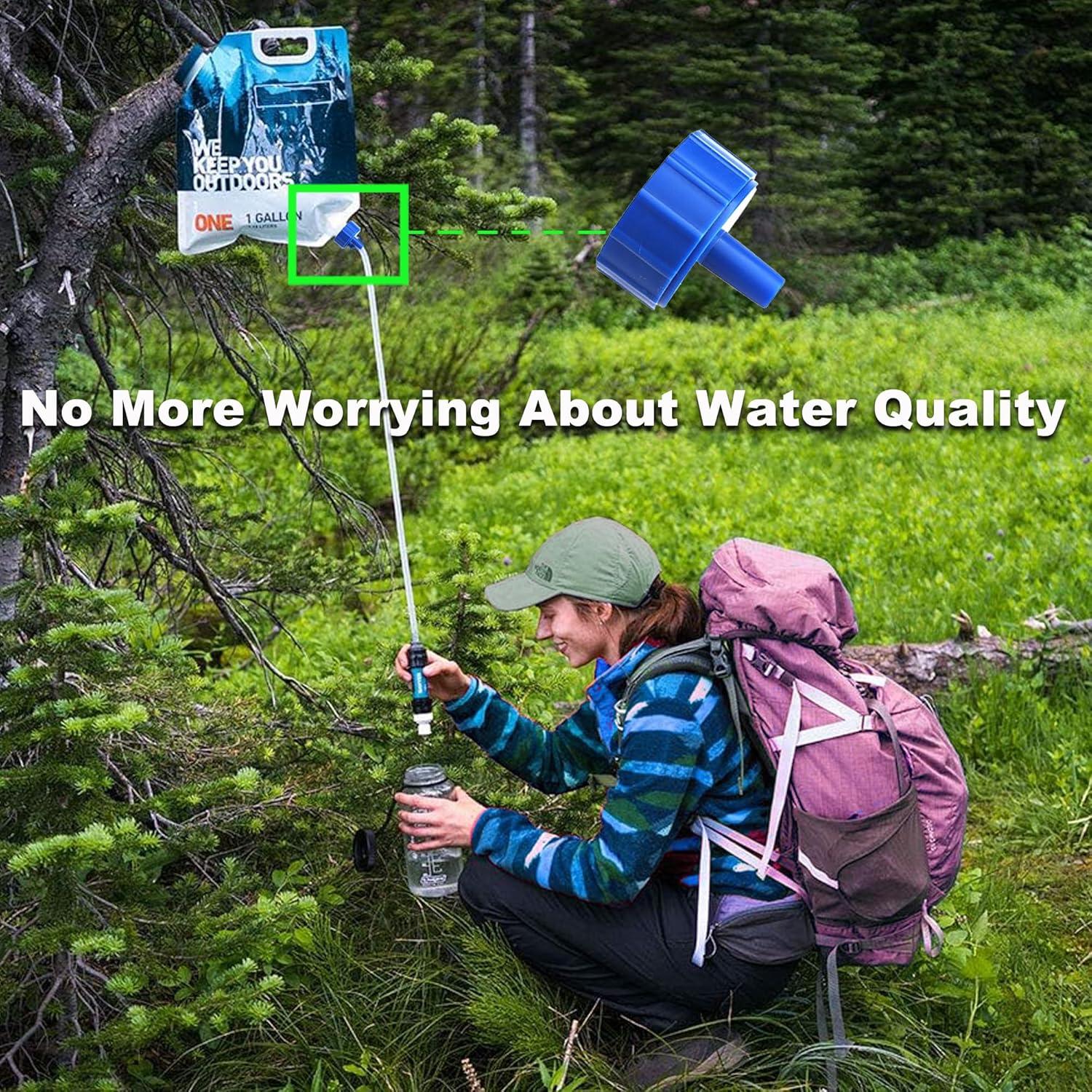 Paquete de 6 Juntas y 2 Adaptadores LeoTube para Filtro Sawyer