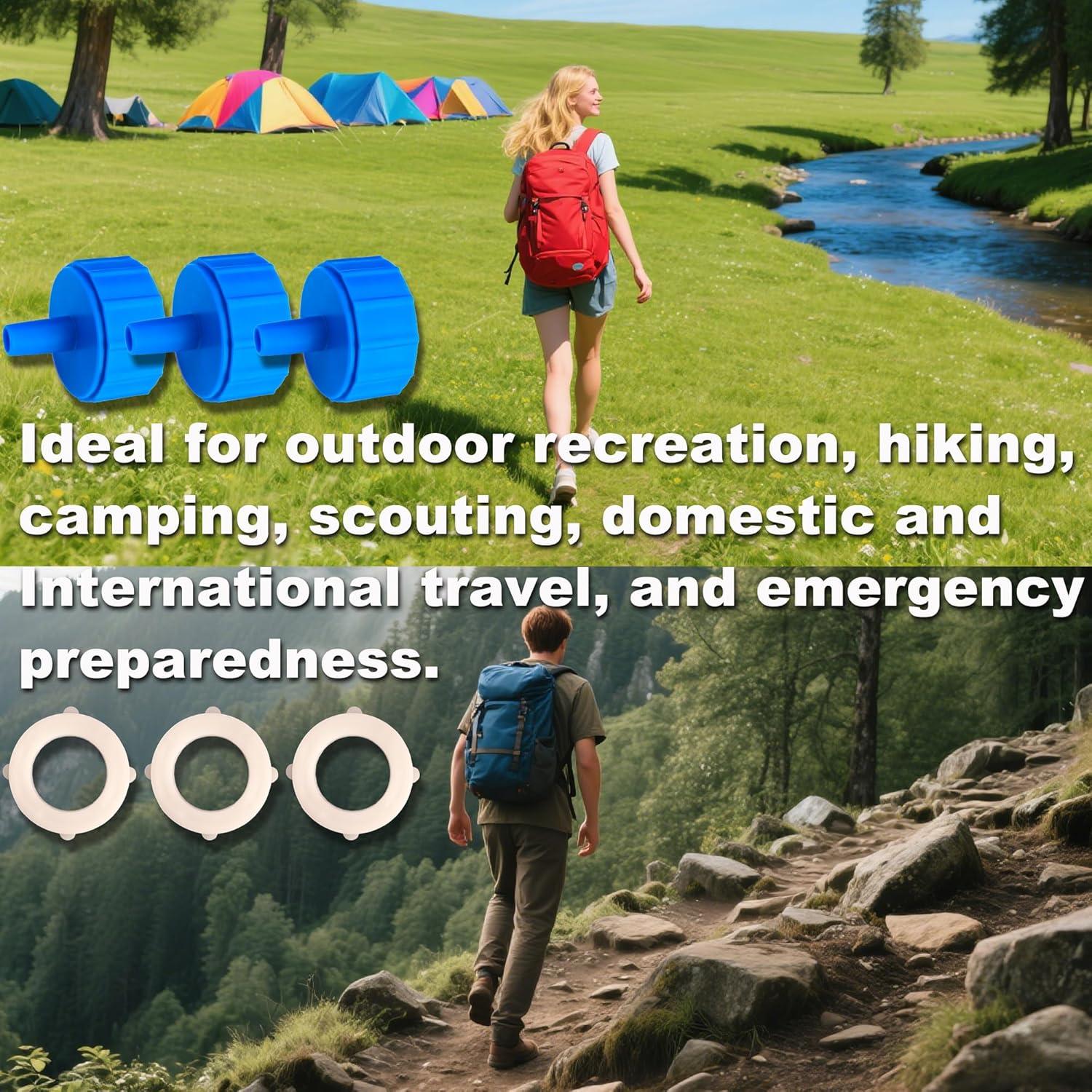 Paquete de 6 Juntas y 2 Adaptadores LeoTube para Filtro Sawyer