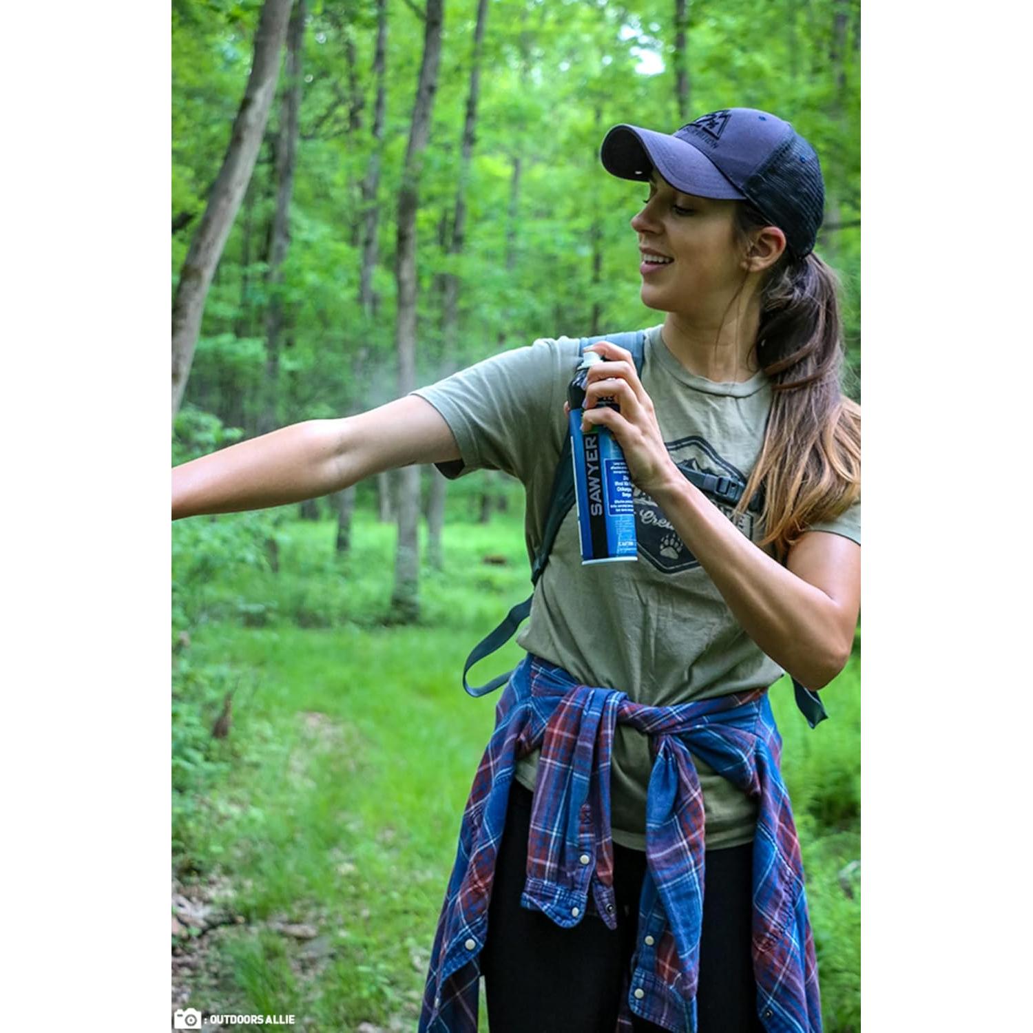 Repelente de Insectos Sawyer Picaridina 20% Spray 177 ml x2