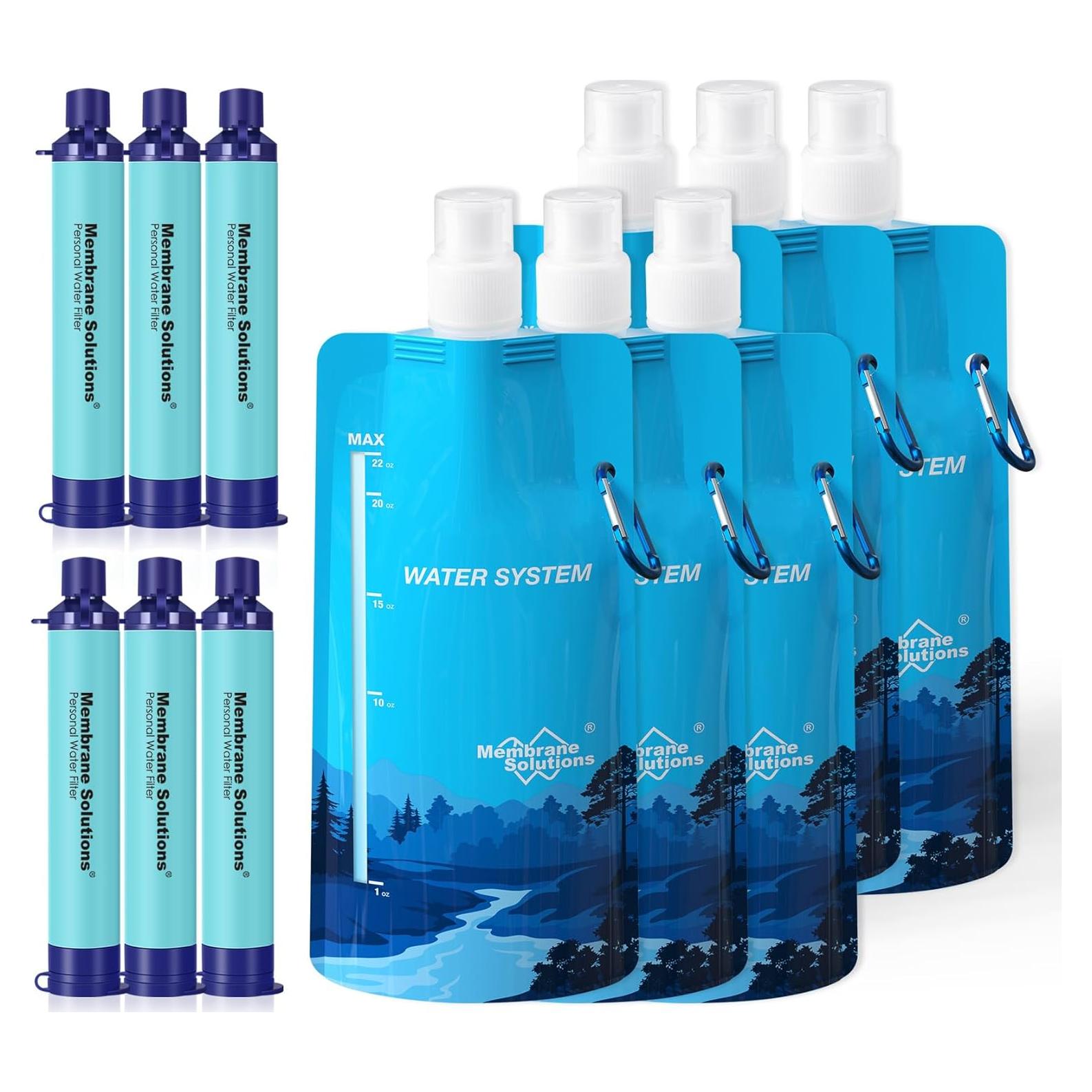 Sistema de Filtración de Agua Portátil Membrane Solutions 5 Etapas