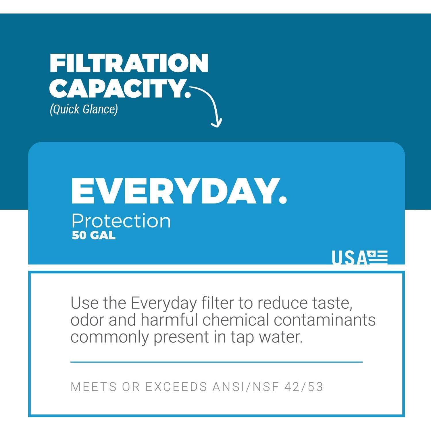 Filtro de Reemplazo Aquamira Everyday - 3 meses de uso