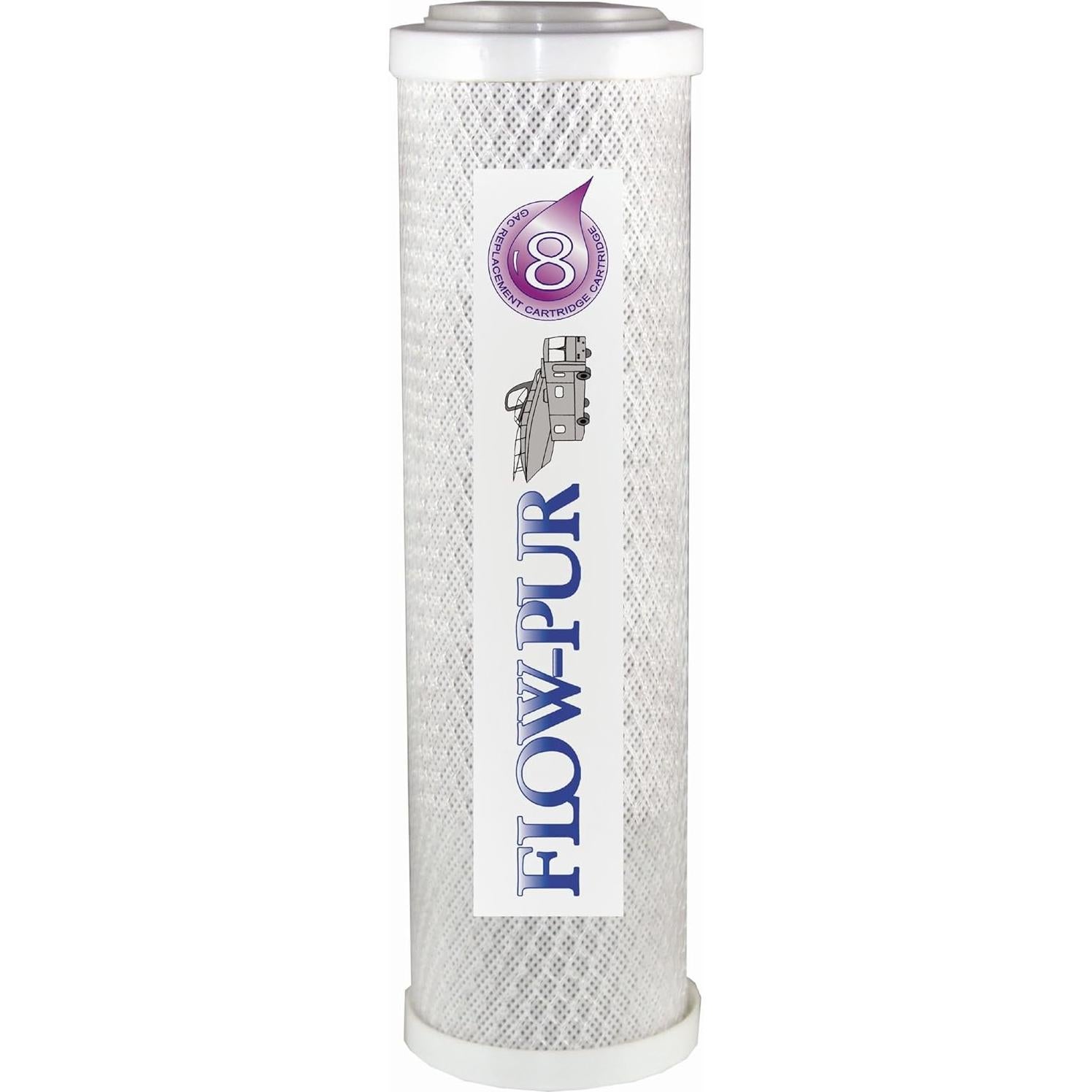 Filtro de Reemplazo FlowPur Watts WCBCS-975RV 10" Carbono