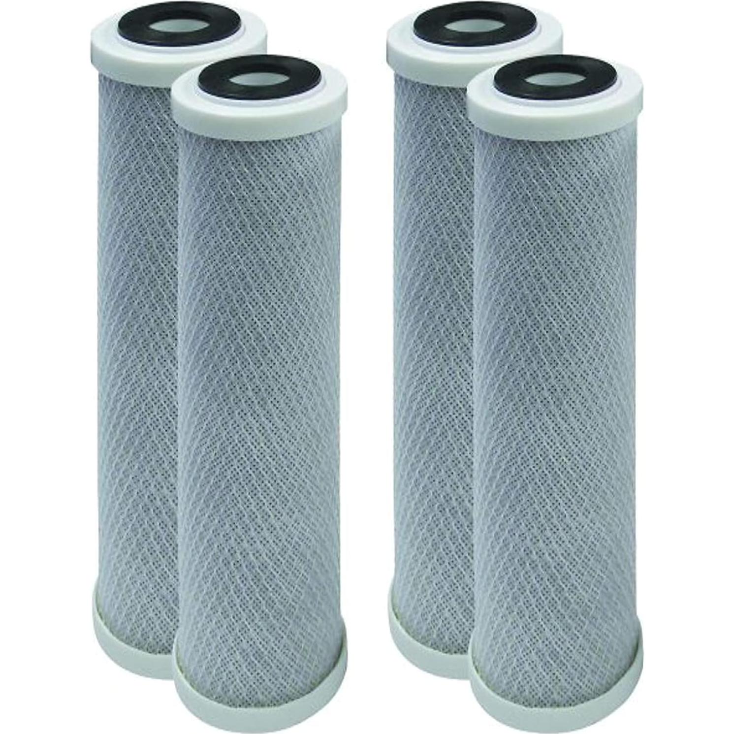 Paquete de 4 Cartuchos de Filtro de Agua CFS WCBCS975RV 5 Micrones